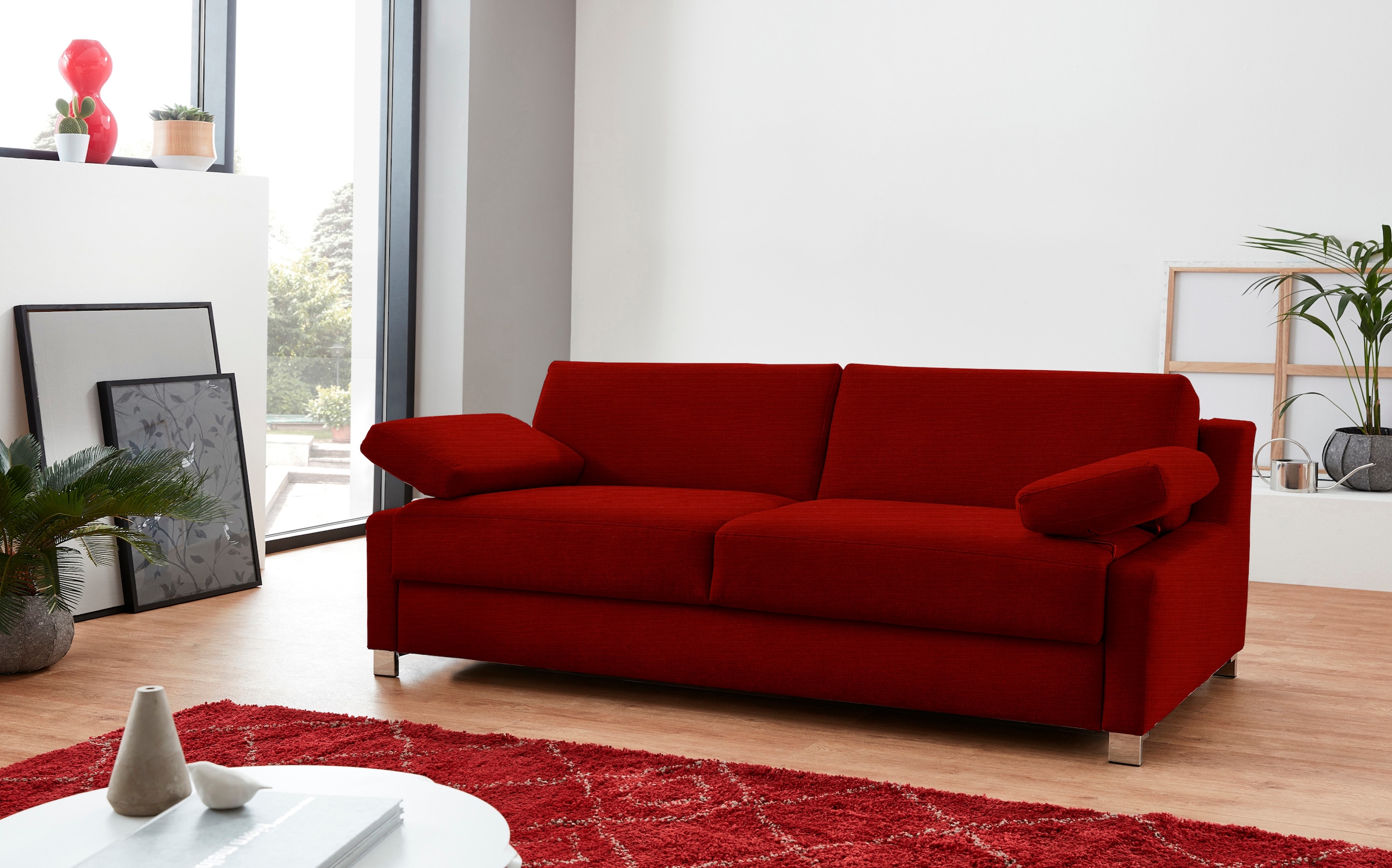 Bali Schlafsofa "Viola, Dauerschläfer mit Seitenkissen", in 140er und 160er günstig online kaufen