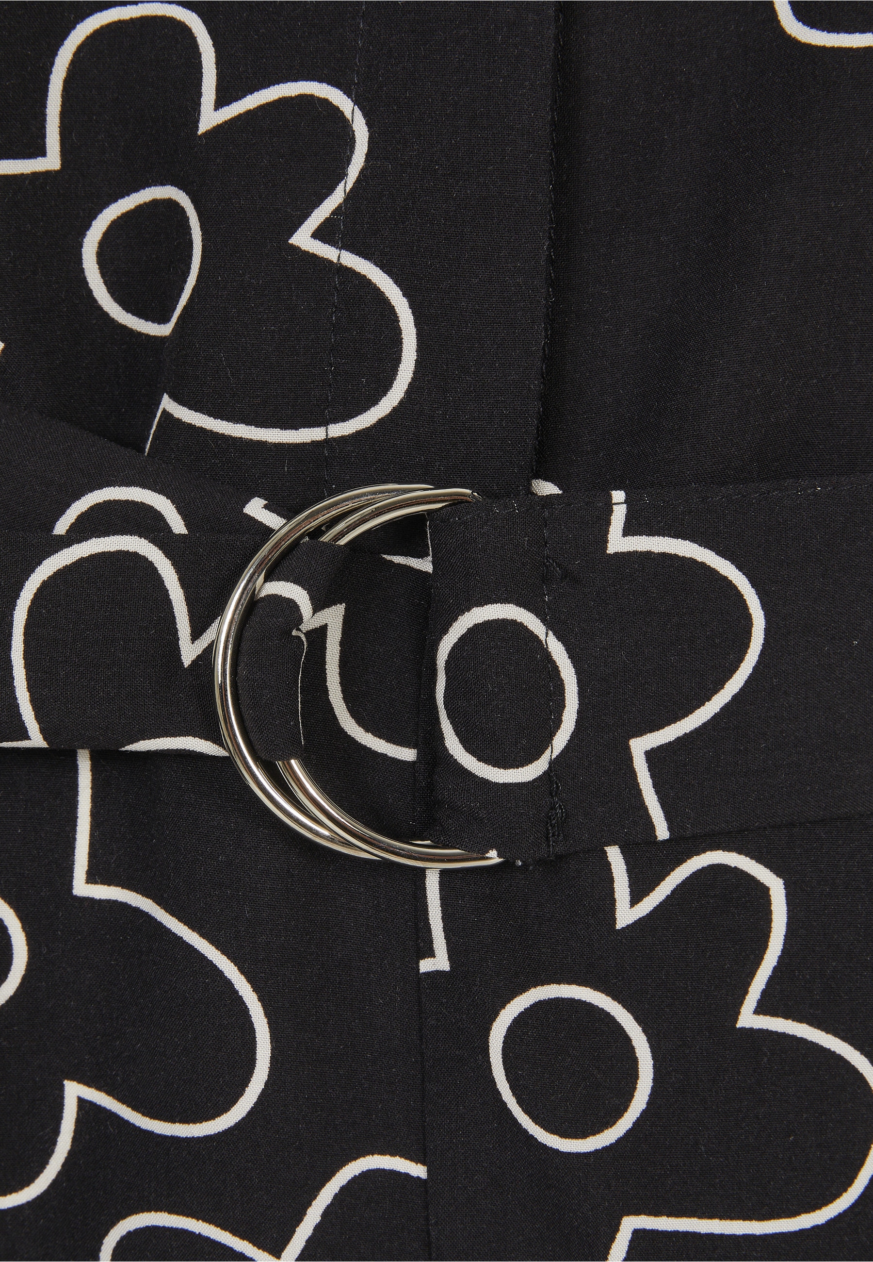 URBAN CLASSICS Jumpsuit »Urban Classics Damen Ladies Short Viscose Belt Jumpsuit« 1 Stk.