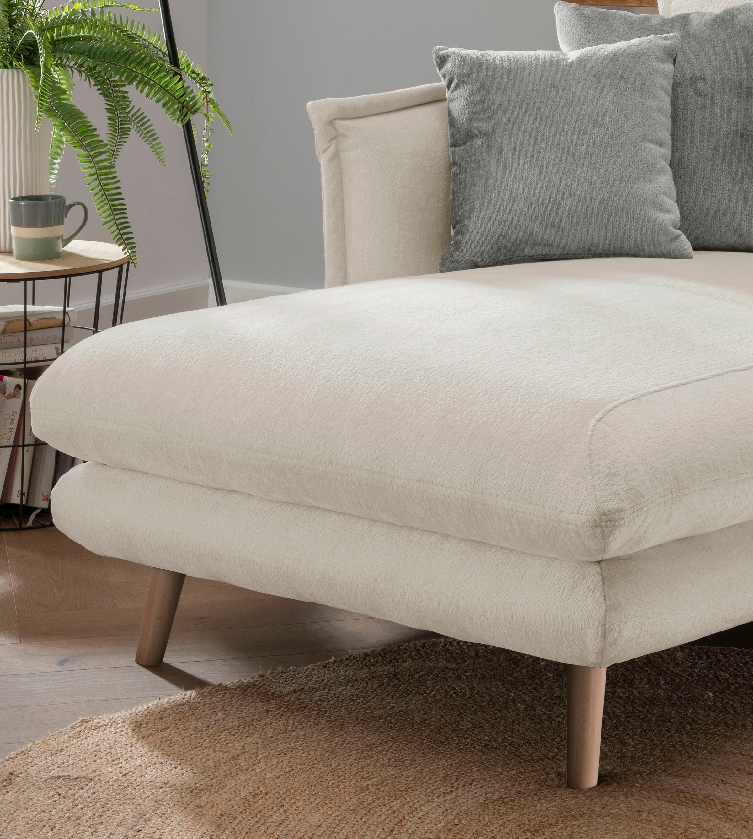 INOSIGN Loveseat »Lazio«, moderner Sessel mit einer bequemen Polsterung, 2 Stk. Zierkissen