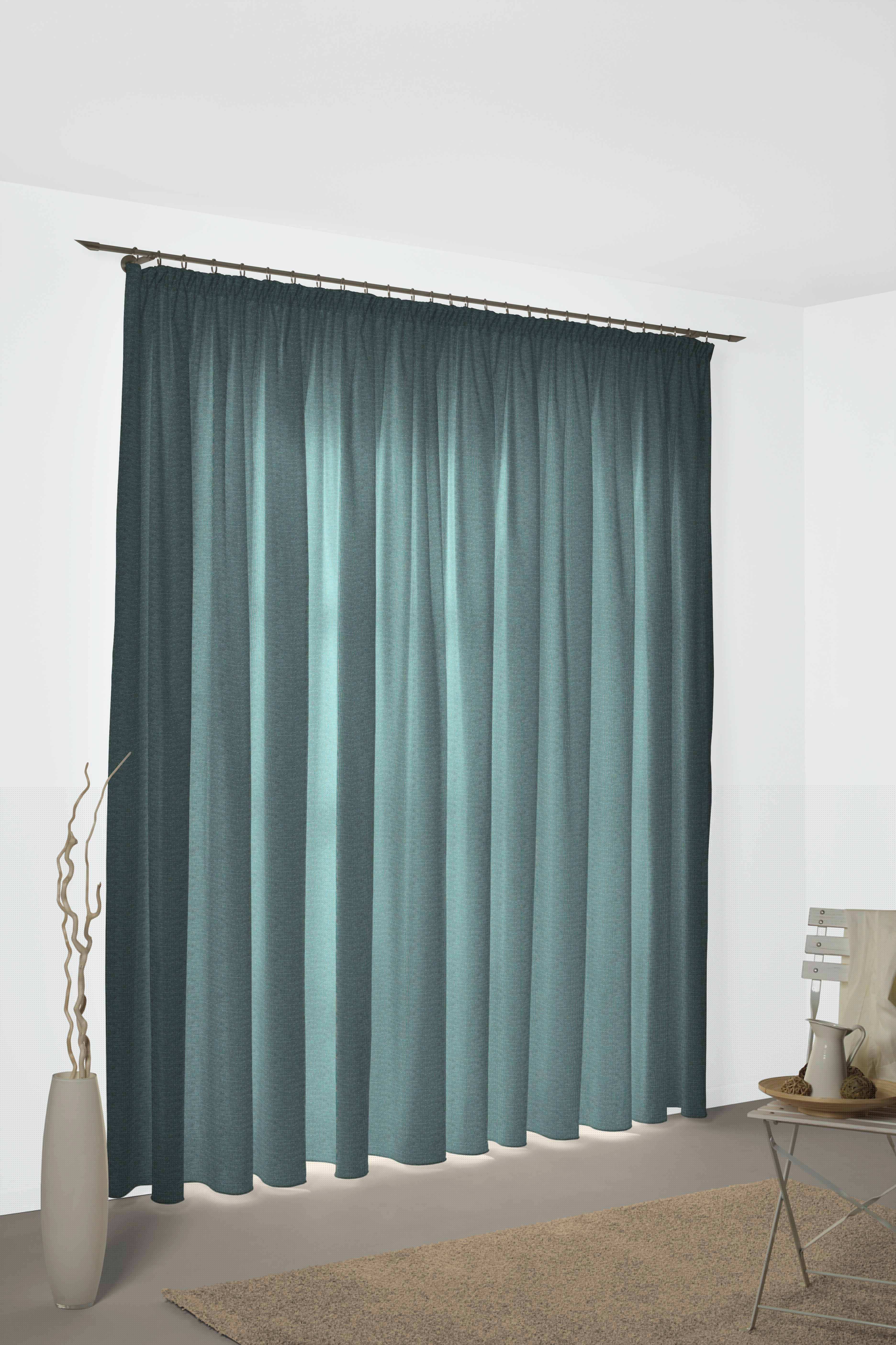 Wirth Vorhang "Torbole" Kräuselband 1 Stk. tlg. nach Maß günstig online kaufen