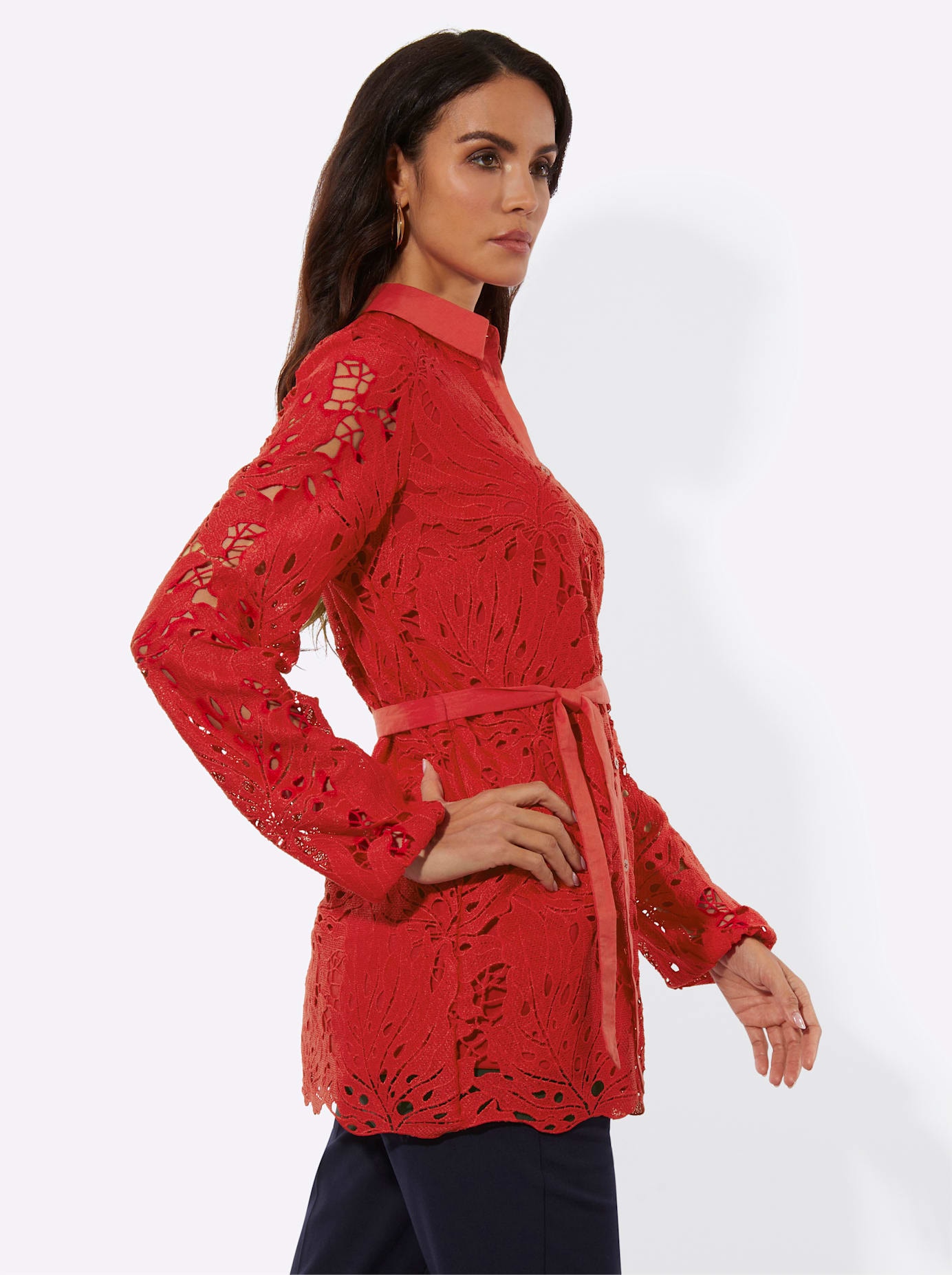 creation L Spitzenbluse