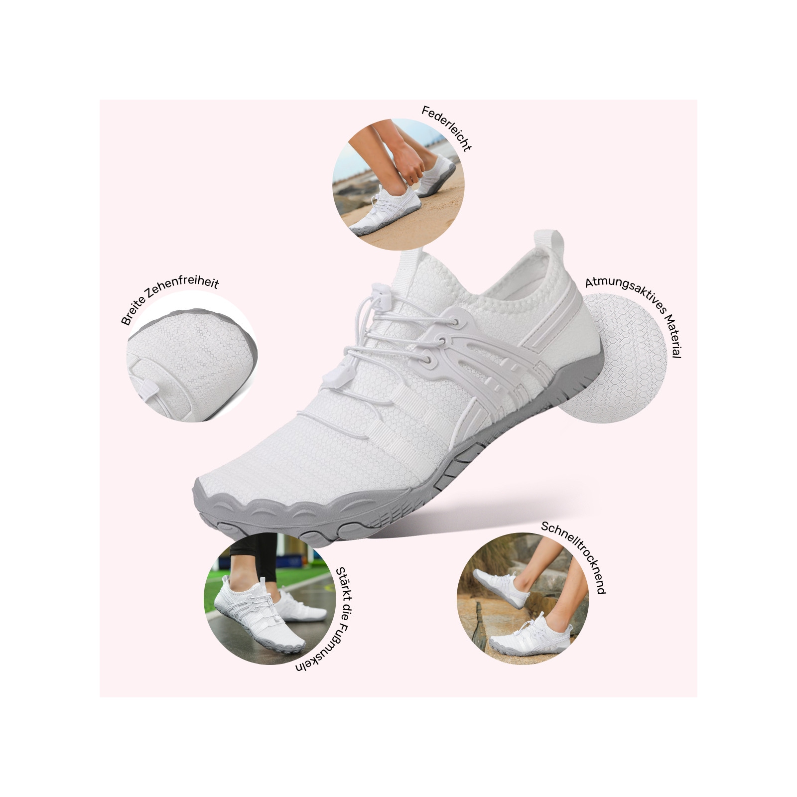DOTALES Barfußschuh »Balancestep Barfußschuhe Damen & Herren Barfußschuhe«, Minimalschuhe