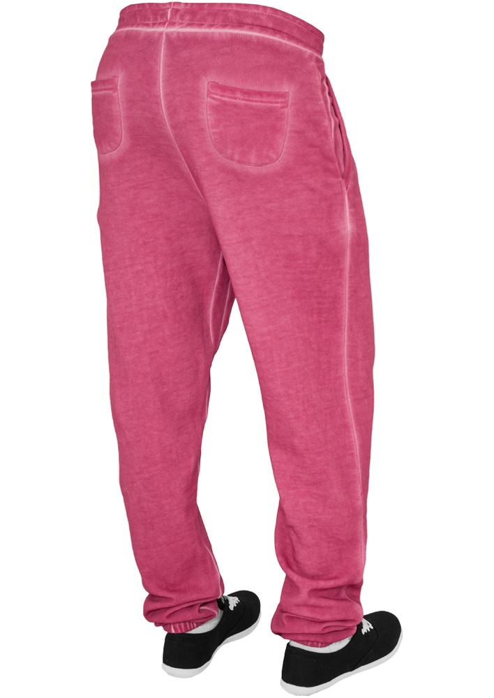 URBAN CLASSICS Stoffhose "Urban Classics Damen Ladies Spray Dye Sweatpant", (1 tlg.)