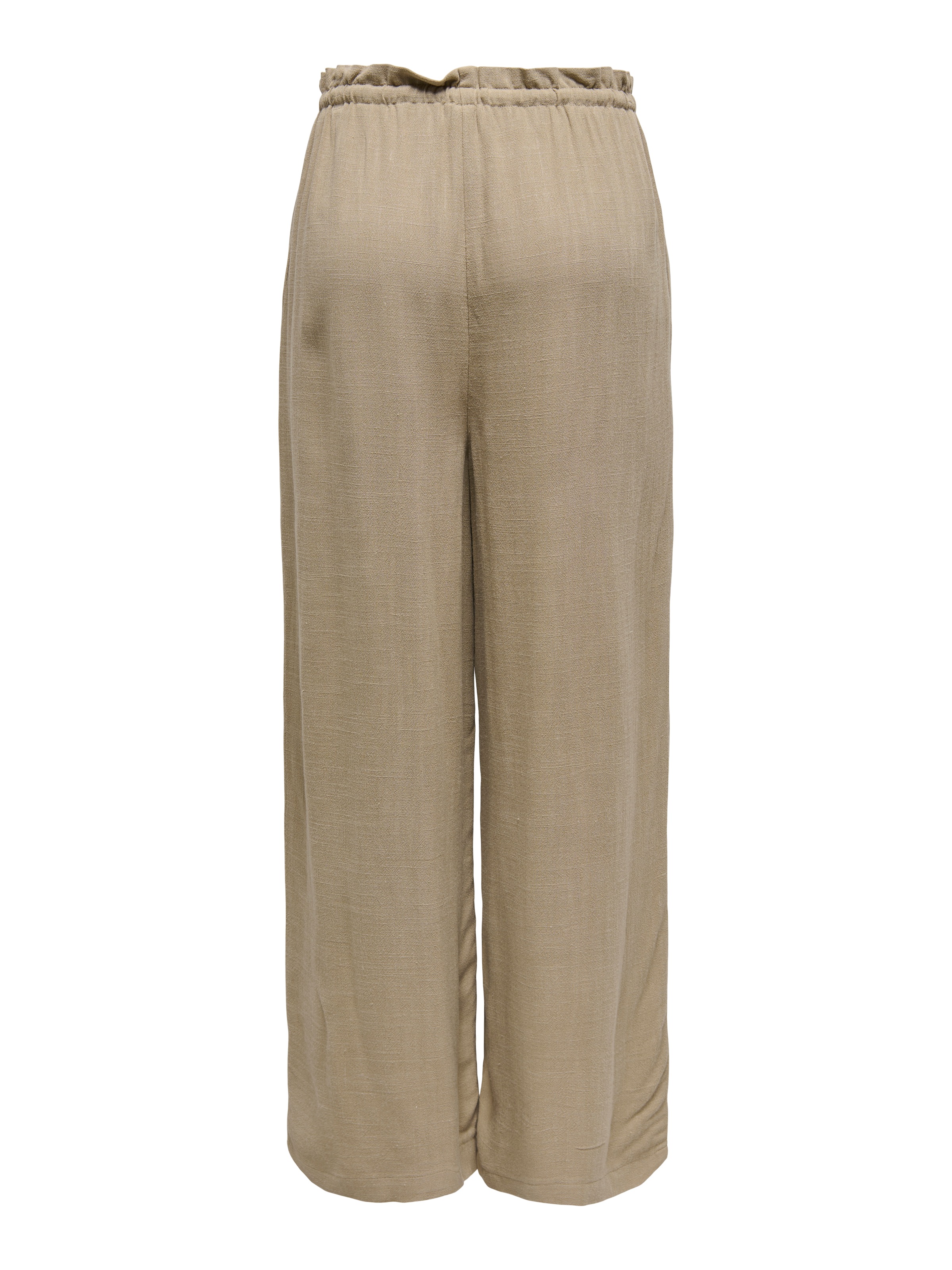 ONLY Schlupfhose "ONLSOLVI MW LINEN BL PB CULOTTE CC PNT", Sommerhose, mit günstig online kaufen