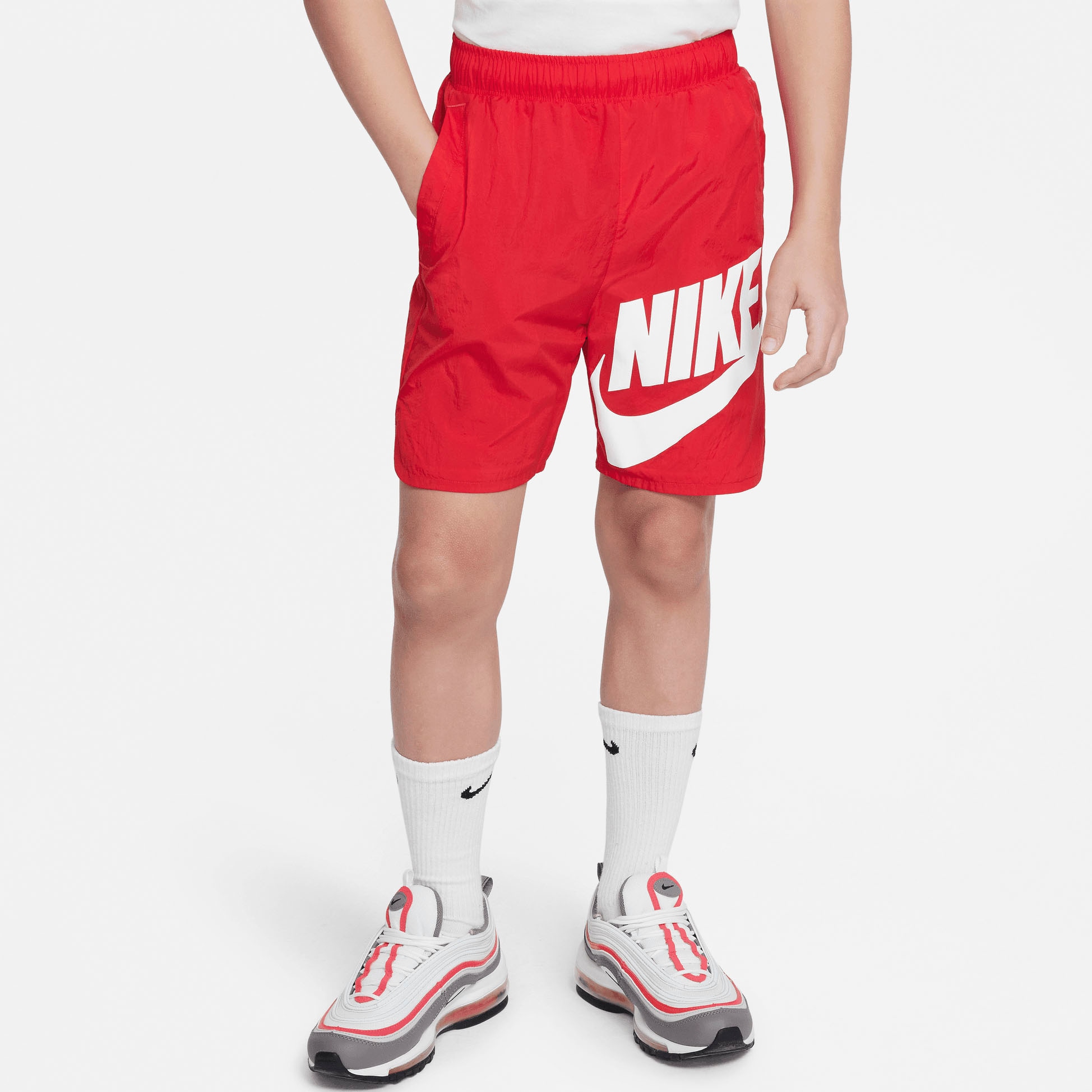 Shorts« »Big BAUR auf | Sportswear Kids\' Shorts Woven (Boys\') Raten Nike