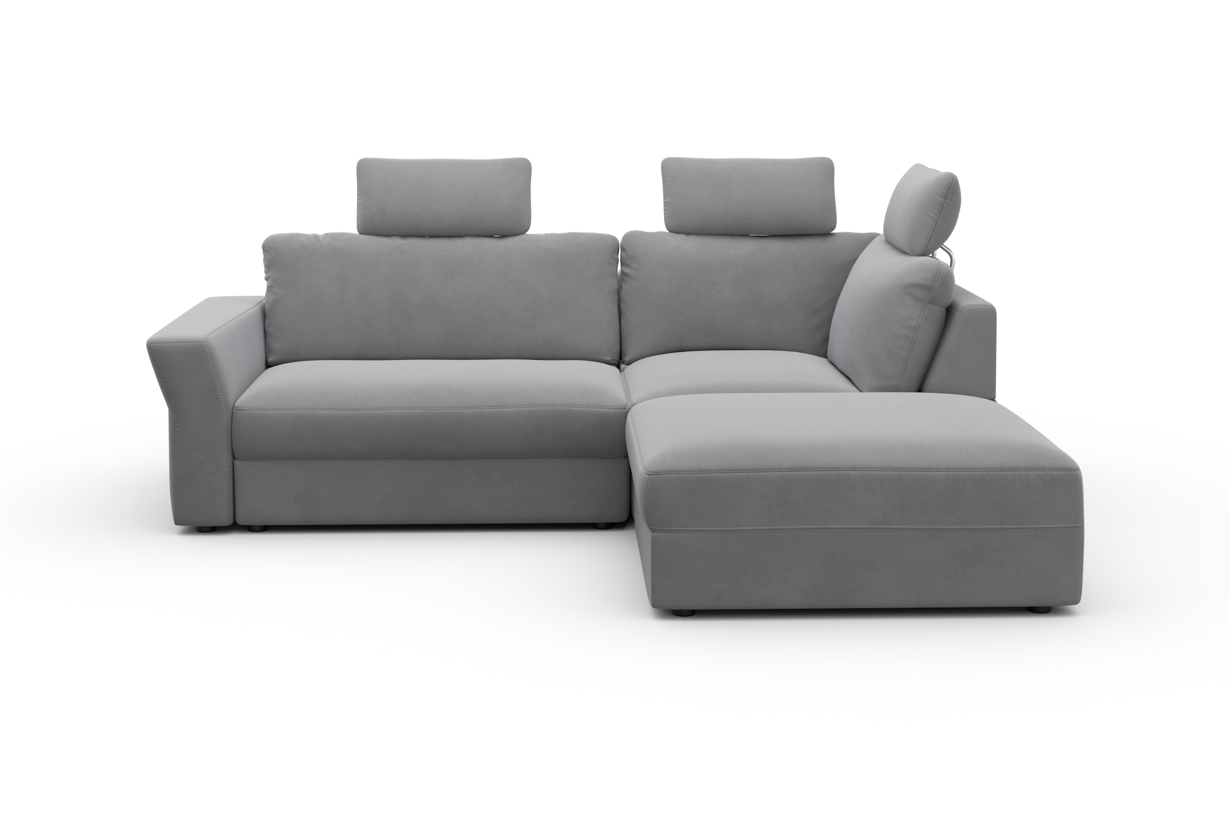 sit&more Ecksofa »Cadabra L-Form«, Breite 243 cm, inklusive Sitztiefenverstellung