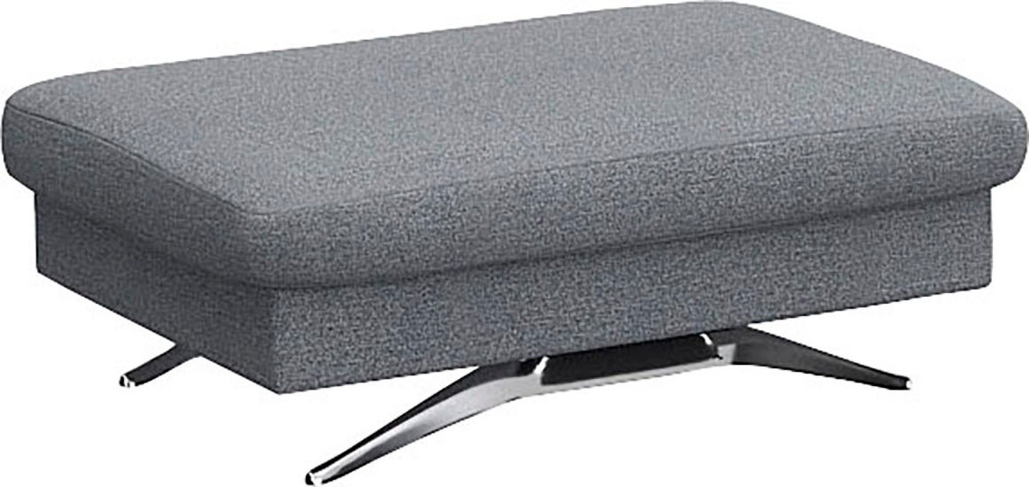 FLEXLUX "Glow Sitzhocker, Polsterhocker" Hocker mit Stauraum, Fuß Alu günstig online kaufen