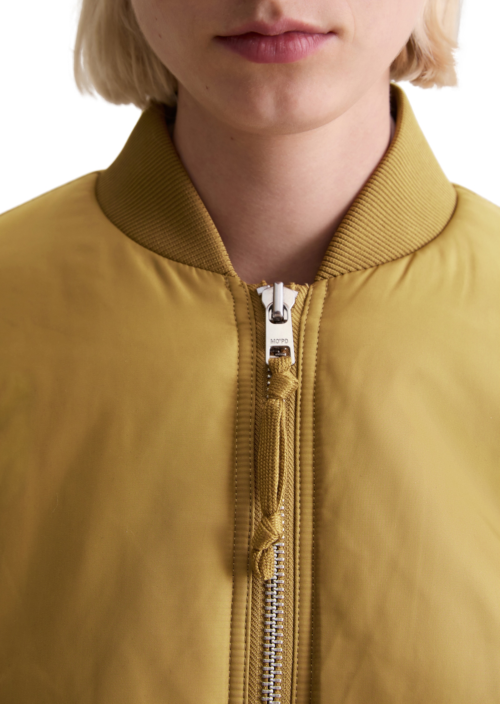 Marc O'Polo DENIM Outdoorjacke »aus recyceltem Polyester« ohne Kapuze