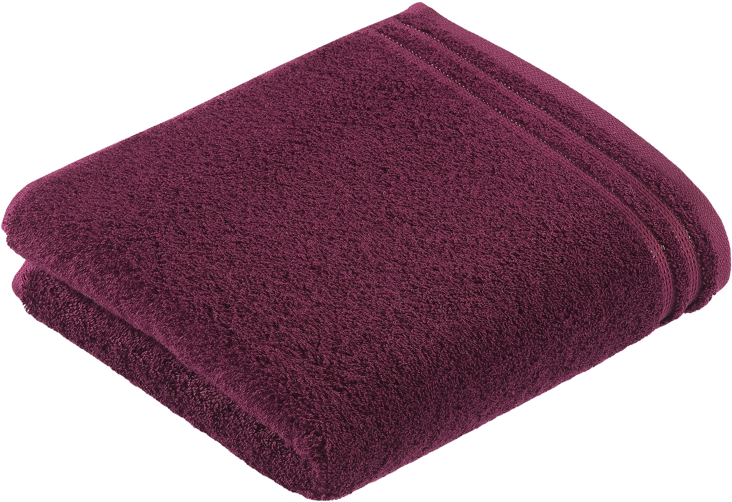 Vossen Badetuch "Calypso Feeling" mit schmaler Bordüre, aus 100% hochwerter günstig online kaufen