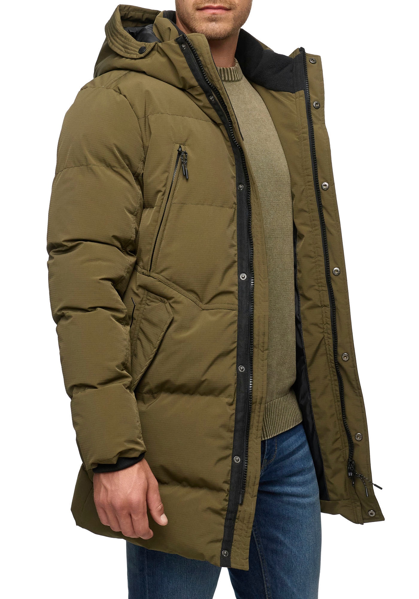 Indicode Parka »INBrighton« mit Kapuze