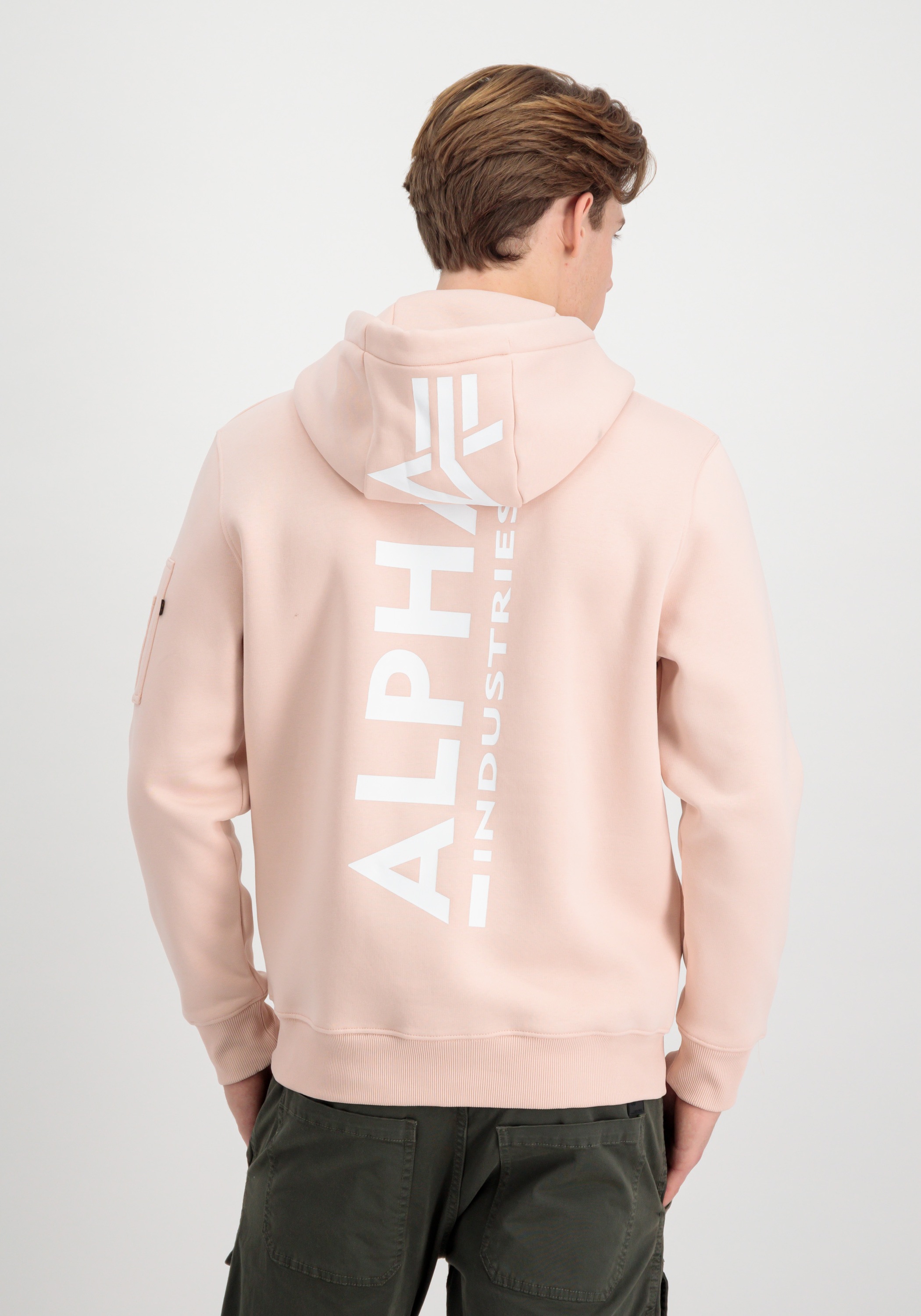 Alpha Industries Hoodie "Alpha Industries Men - Hoodies Back Print Hoodie" günstig online kaufen