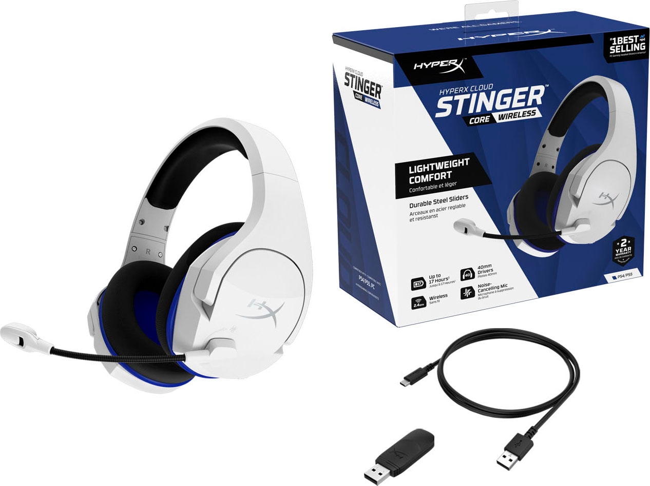 HyperX Gaming-Headset »Cloud Stinger Core Wireless«, Bluetooth, Rauschunterdrückung