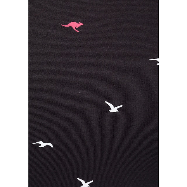 KangaROOS Jerseykleid, (Set, mit abnehmbarem Gürtel), im sommerlichen Print  für kaufen | BAUR