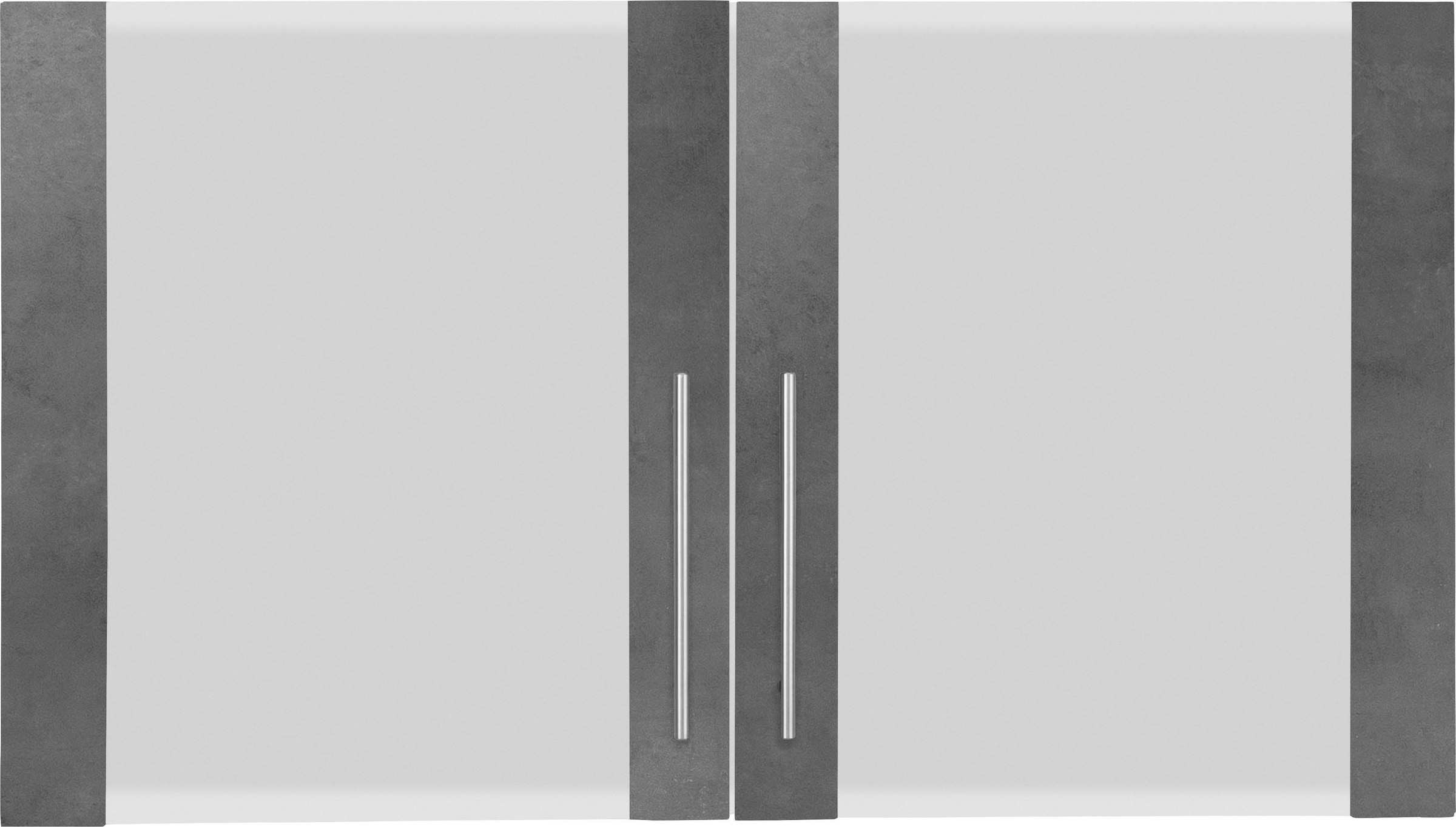 wiho Küchen Glashängeschrank »Cali«, Front mit Glaseinsatz