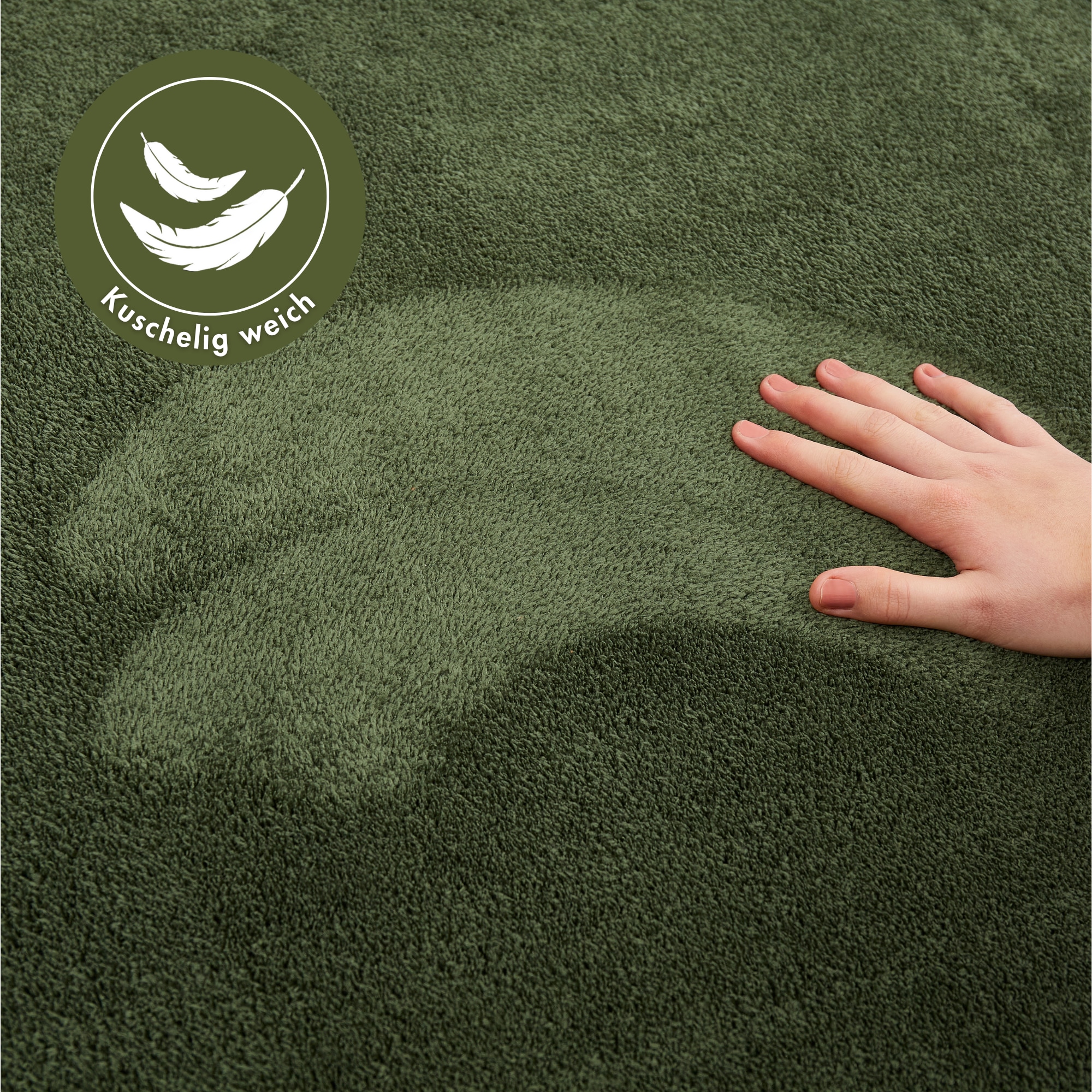 Andiamo Teppich »Arezzo« rund 16 mm Höhe