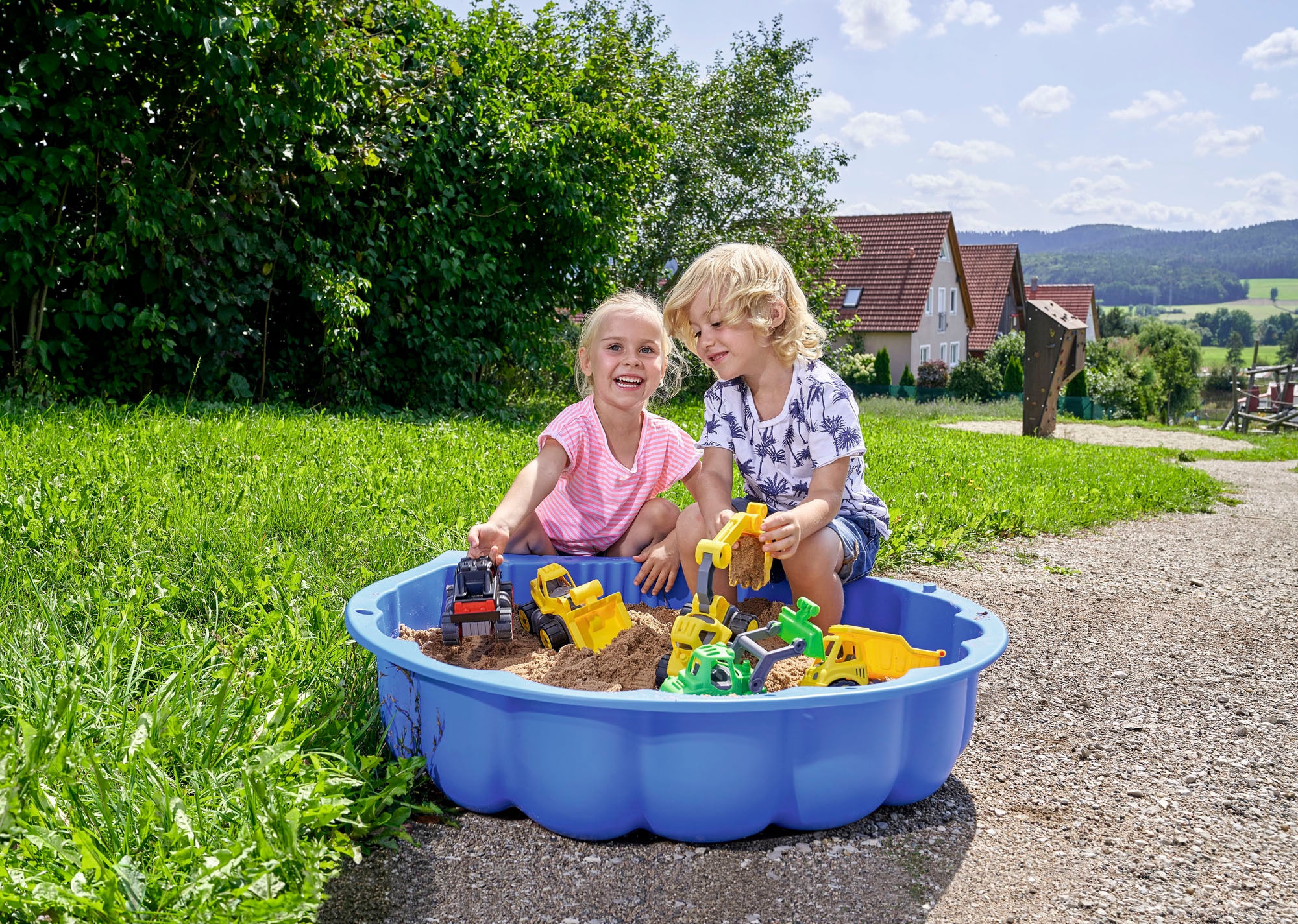 BIG Sandkasten »BIG Sand-/Wassermuschel«, BxTxH: 89x74x22 cm; Made in Germany