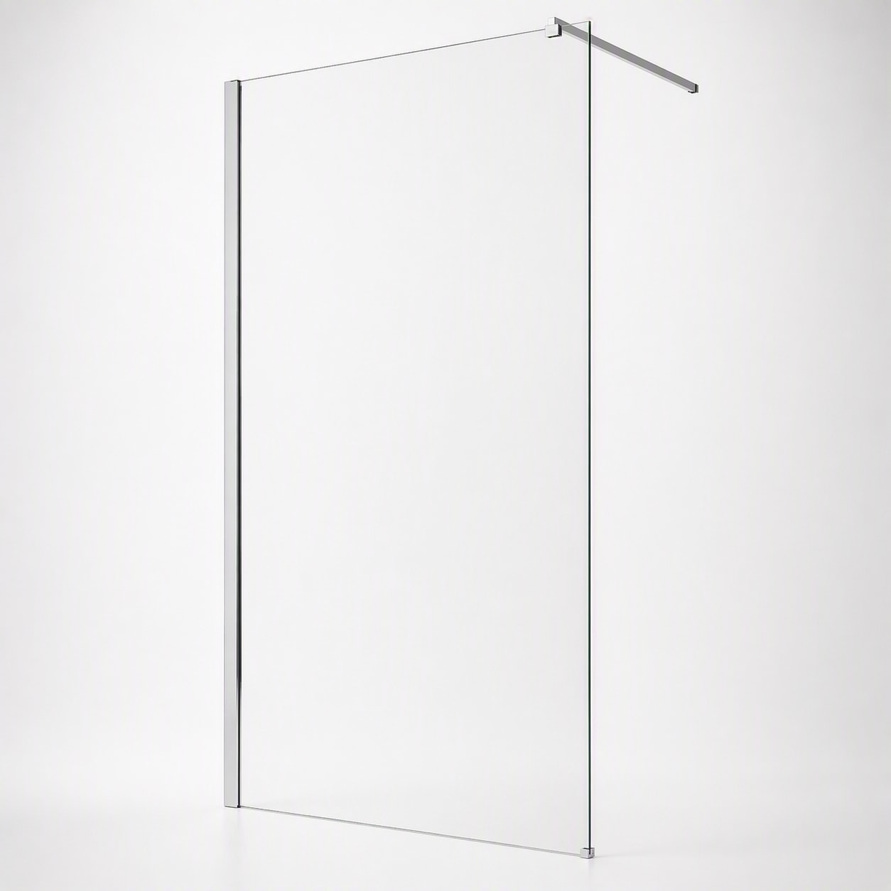 welltime Walk-in-Dusche "Tropea" 1 Stk. tlg. 8mm ESG und Antikalkversiegelung, Extra Dick, Extra Hoch