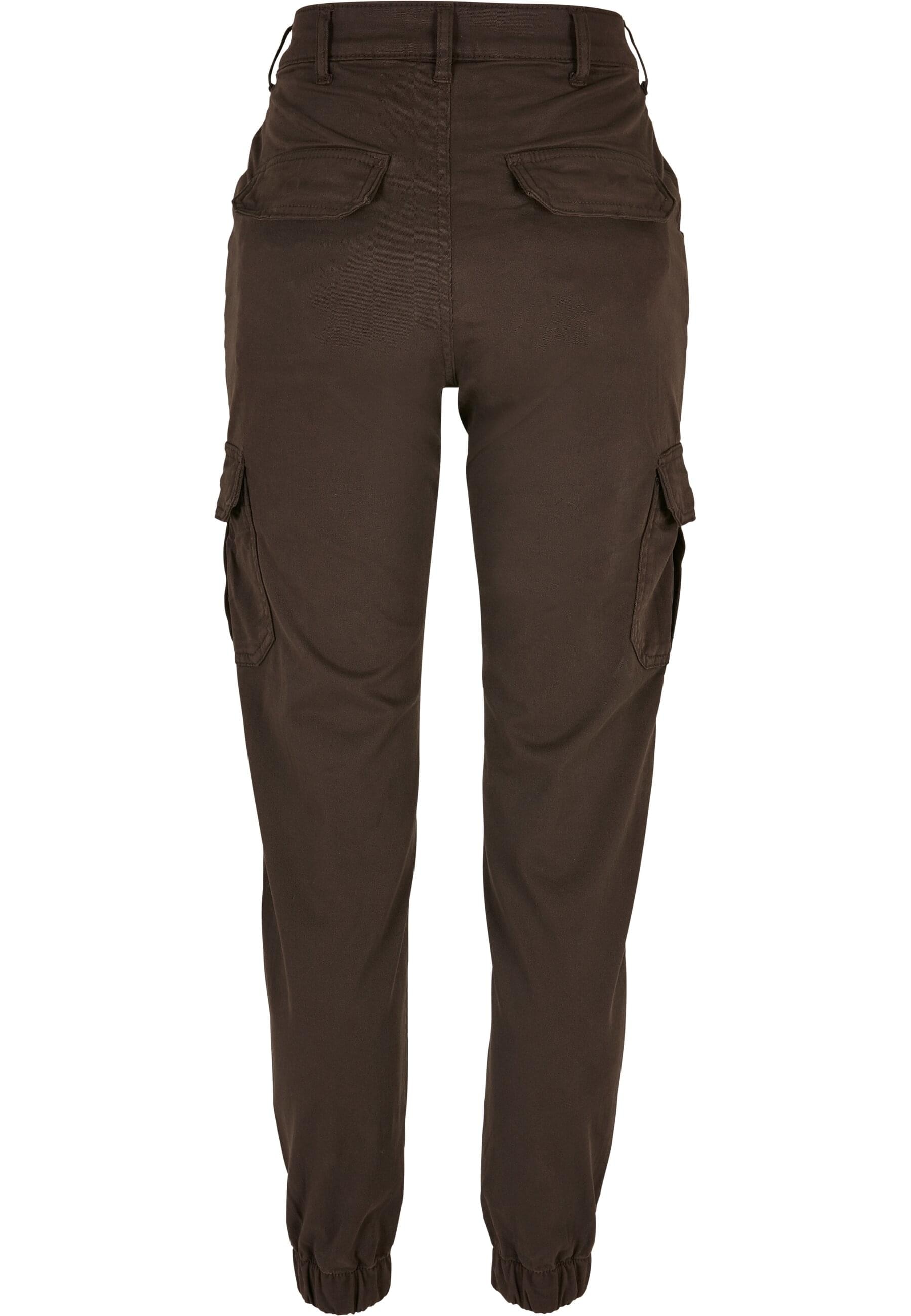 URBAN CLASSICS Cargohose »Urban Classics Damen Ladies High Waist Cargo Pants«, (1 tlg.)