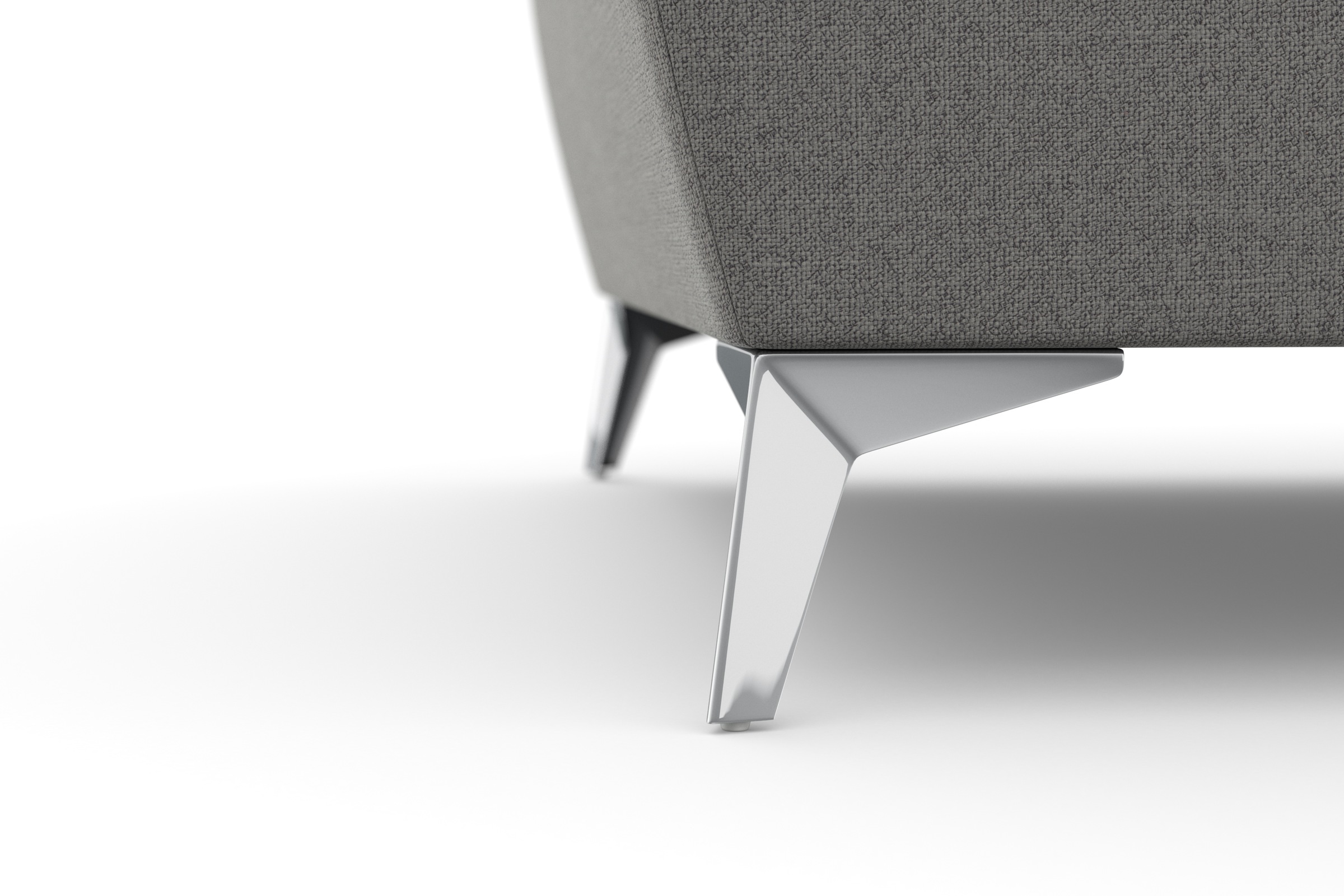 sit&more 2,5-Sitzer »Latigo« mit hochwertigen Metallfüßen