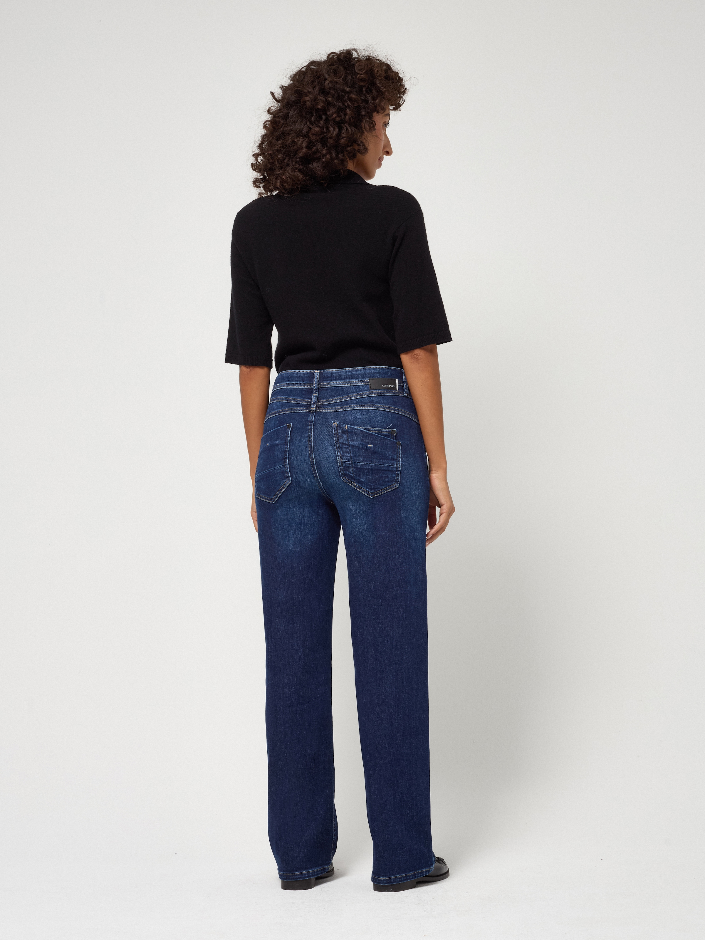GANG Weite Jeans »94AMELIE WIDE« im 5-Pocket-Stil aus Stretch-Denim