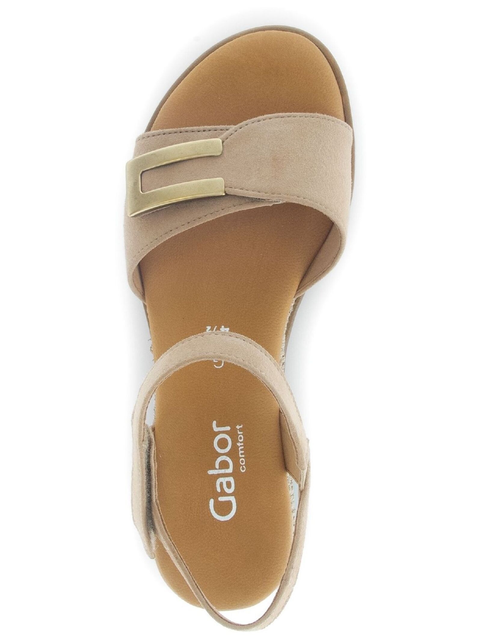 Gabor Comfort Keilsandalette »Gabor Comfort Sandalen Veloursleder«