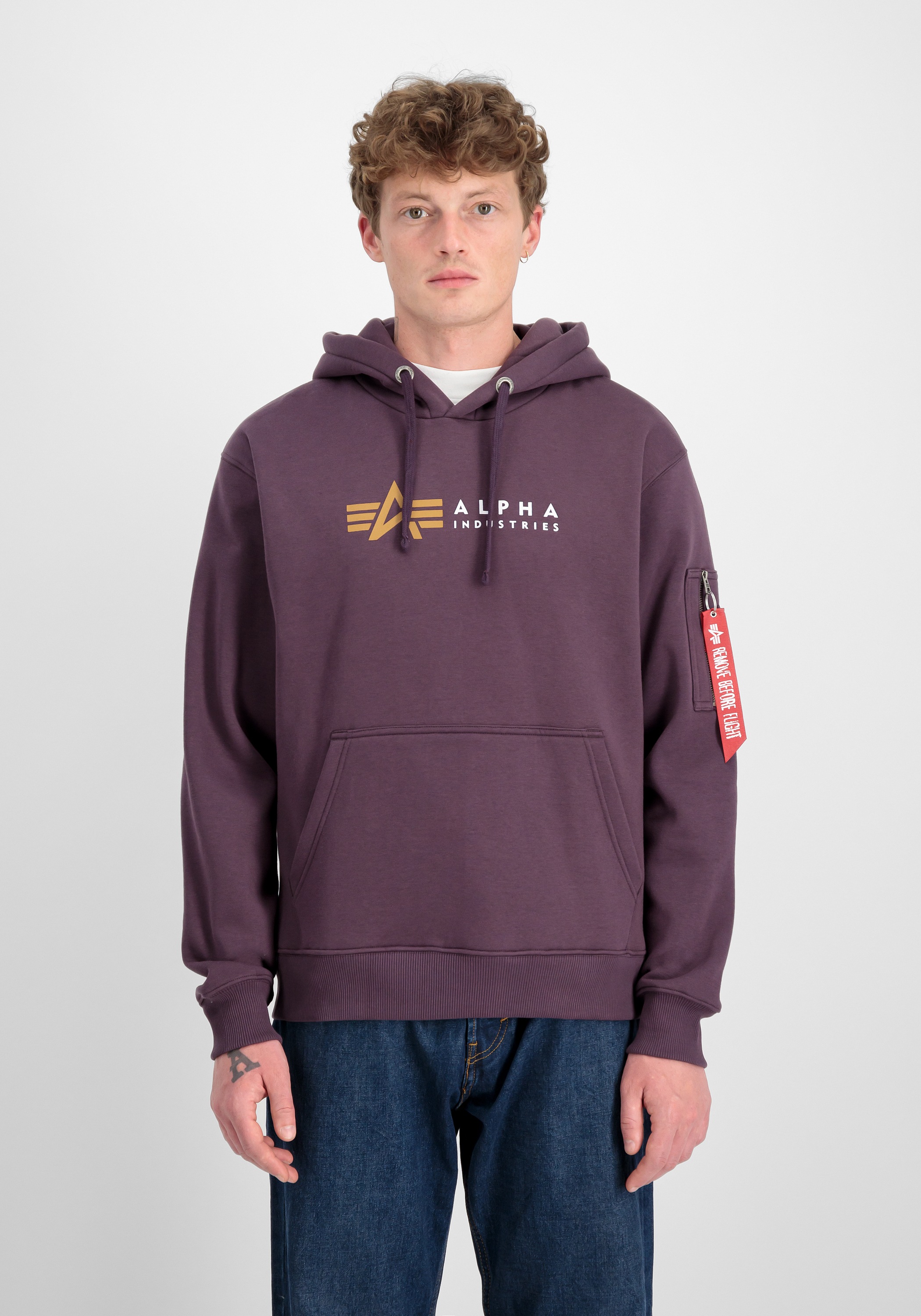 Alpha Industries Hoodie »Alpha Label Hoodie Kapuzensweatshirt«