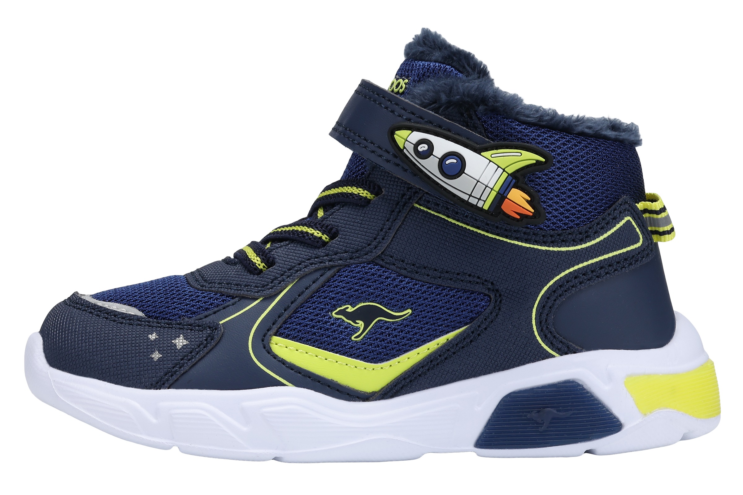 KangaROOS Sneaker »K-SLB SEKI MID EV«  Blinkschuh mit Warmfutter