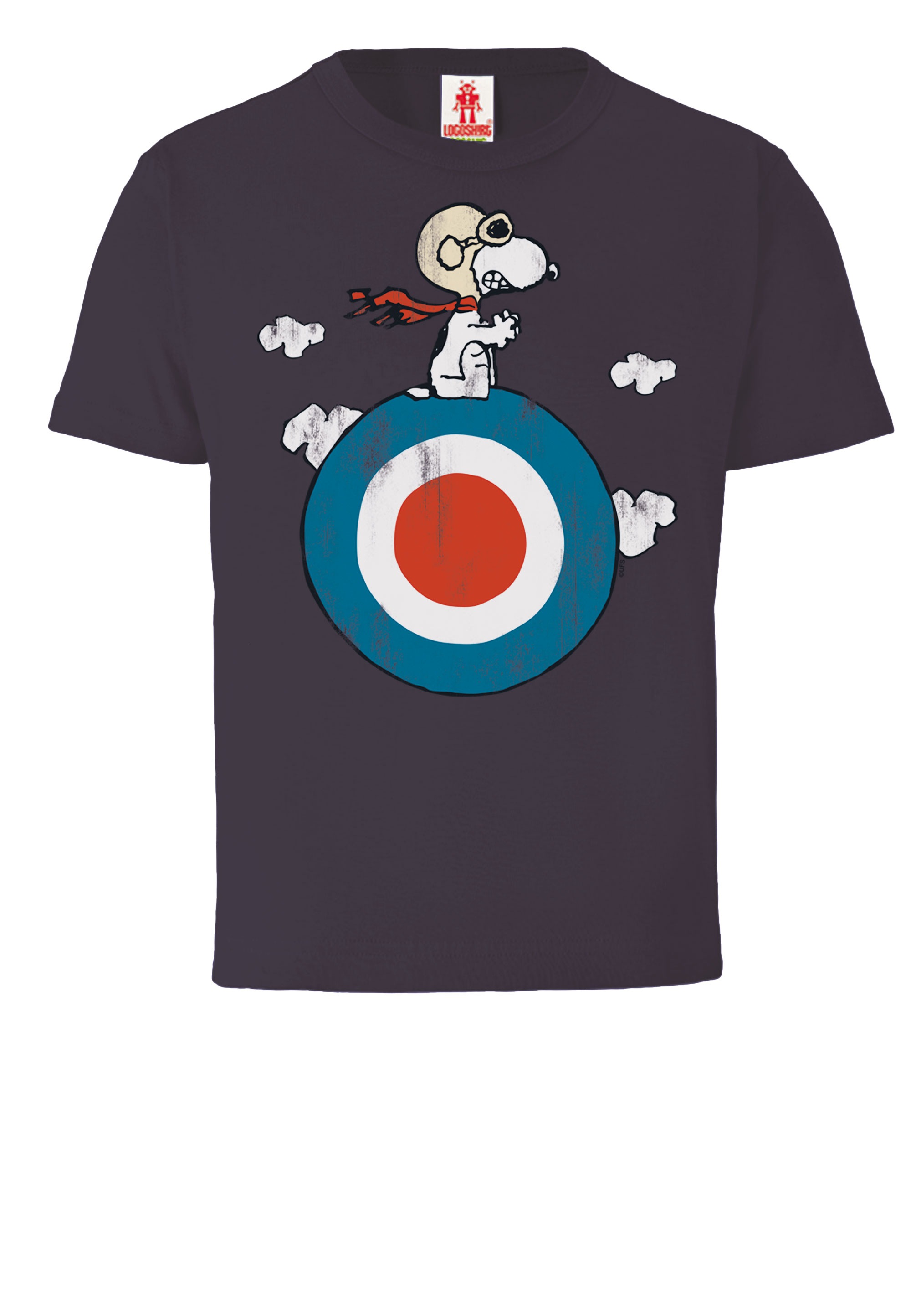»Peanuts für Print T-Shirt mit - Snoopy«, ▷ lizenziertem LOGOSHIRT | BAUR