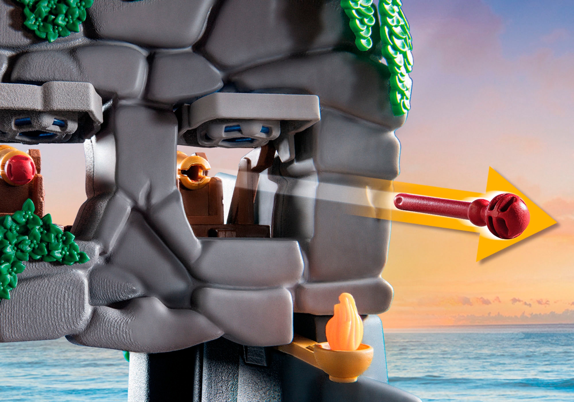 Playmobil® Konstruktions-Spielset »Totenkopfinsel (71531), Pirates«, (73 St.), Made in Europe