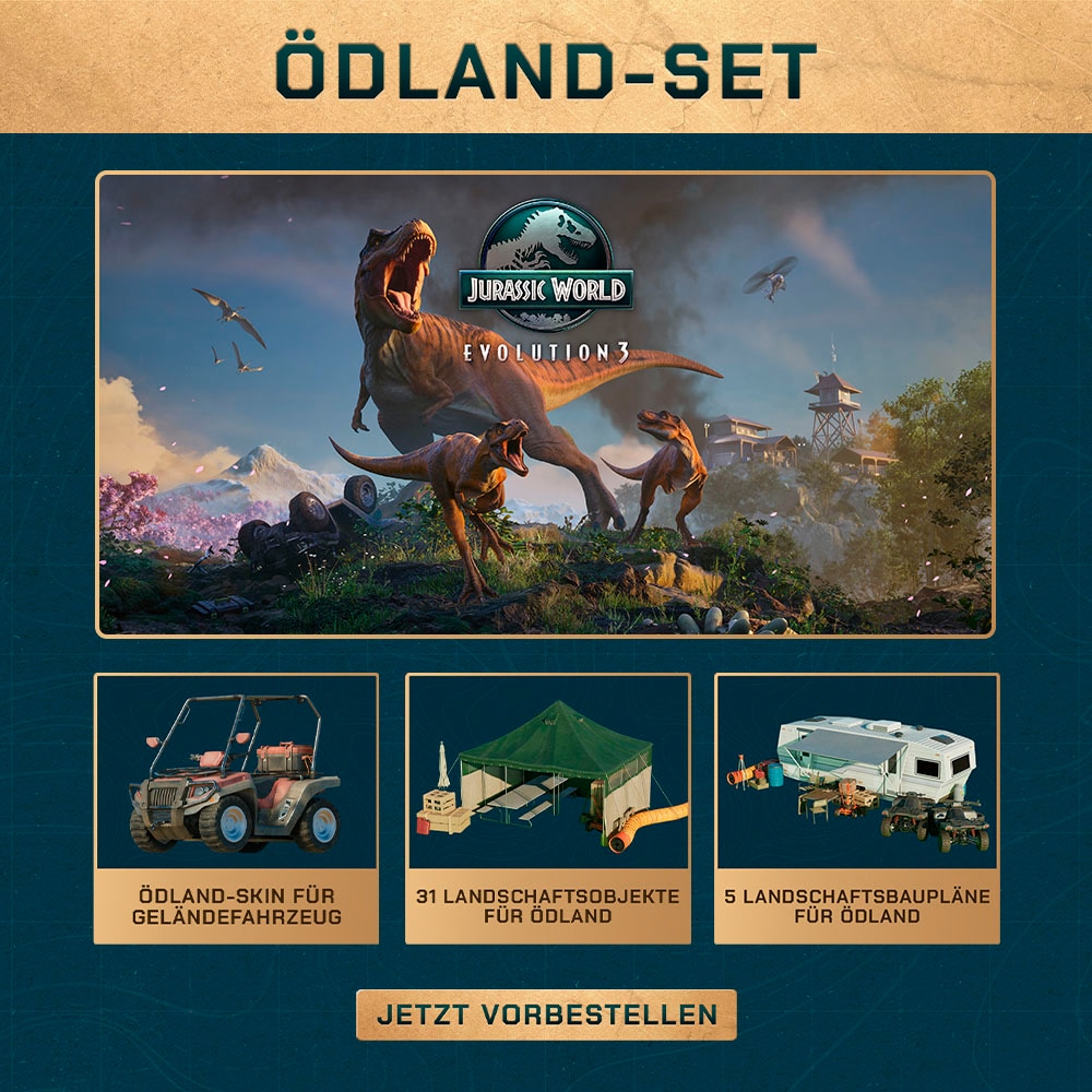 Fireshine Games Spielesoftware »Jurassic World Evolution 3«, PlayStation 5