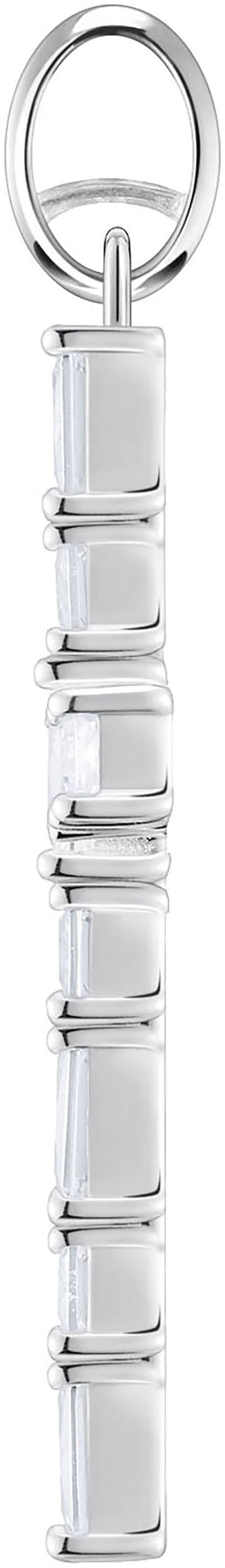 THOMAS SABO Kettenanhänger »Schmuck Silber 925 Anhänger Kreuz, PE939-051-14«, mit Zirkonia (synth.)