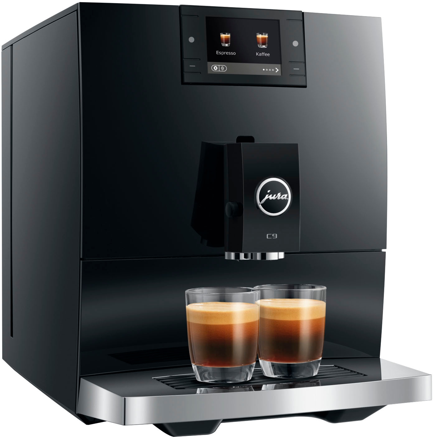 JURA Kaffeevollautomat »15753 C9 Piano Black (EA)«
