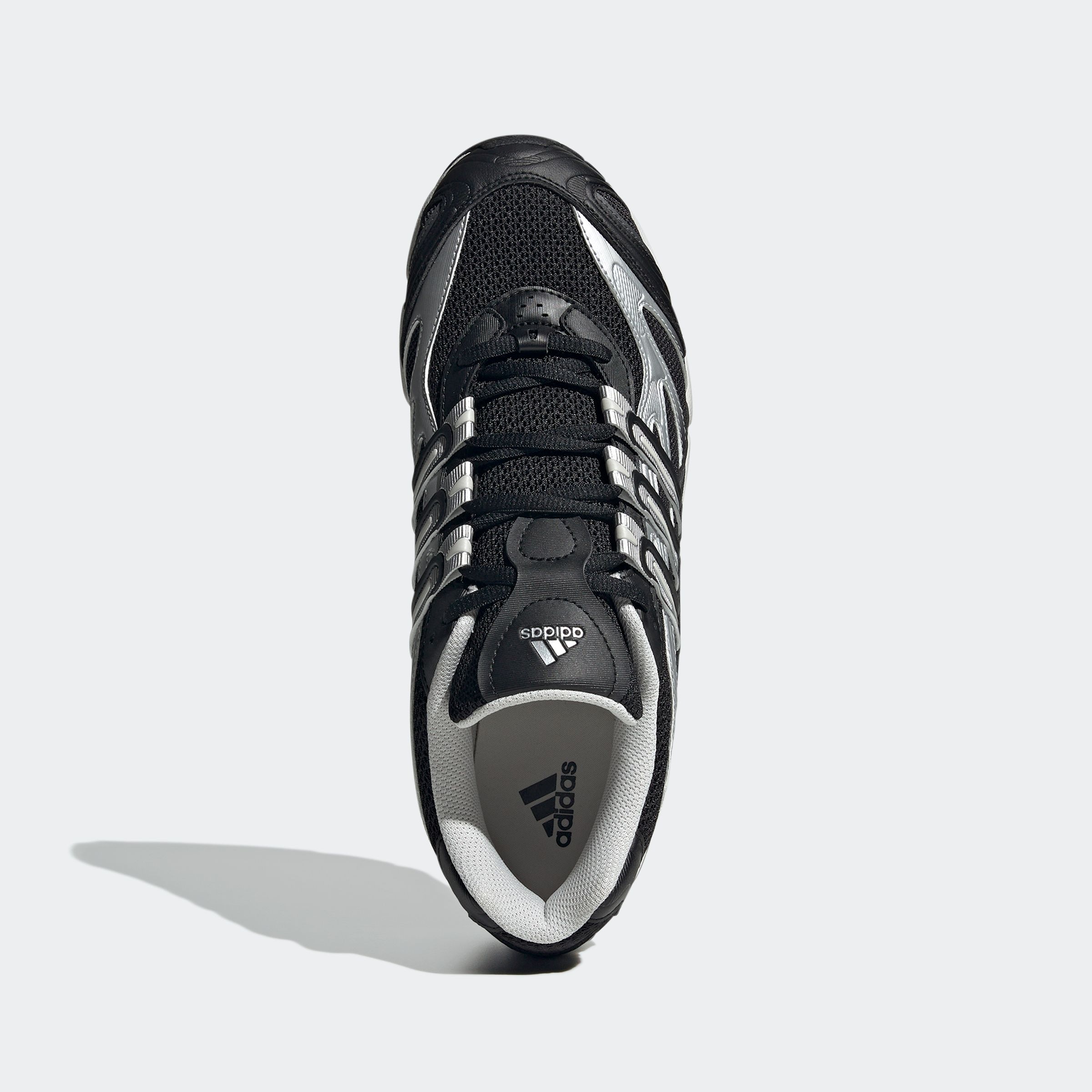 Sneaker ADIDAS ORIGINALS "TEMPER RUN 2.0", Herren, Gr. 44, schwarz (core schwarz, grau one, grau five), Synthetik, Textil, Schuhe Sneaker 3