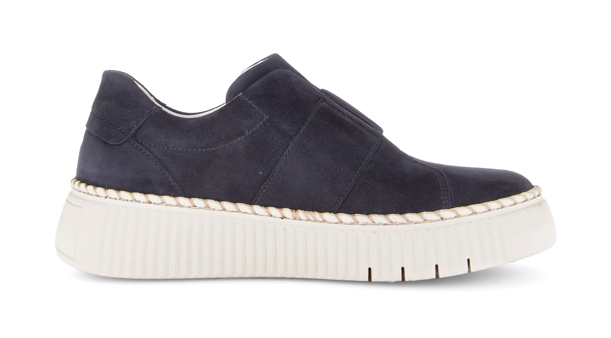 Thumbnail - Gabor Plateausneaker, Freizeitschuh, Halbschuh, Slipper mit Gummizug-Band über dem Rist