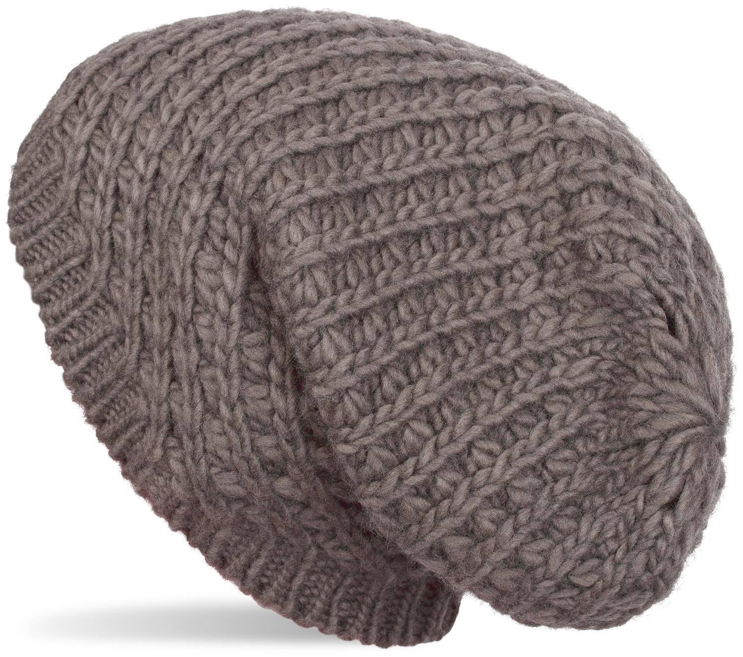 styleBREAKER Strickmütze "Grobstrick Beanie Mütze" 1 Stk.