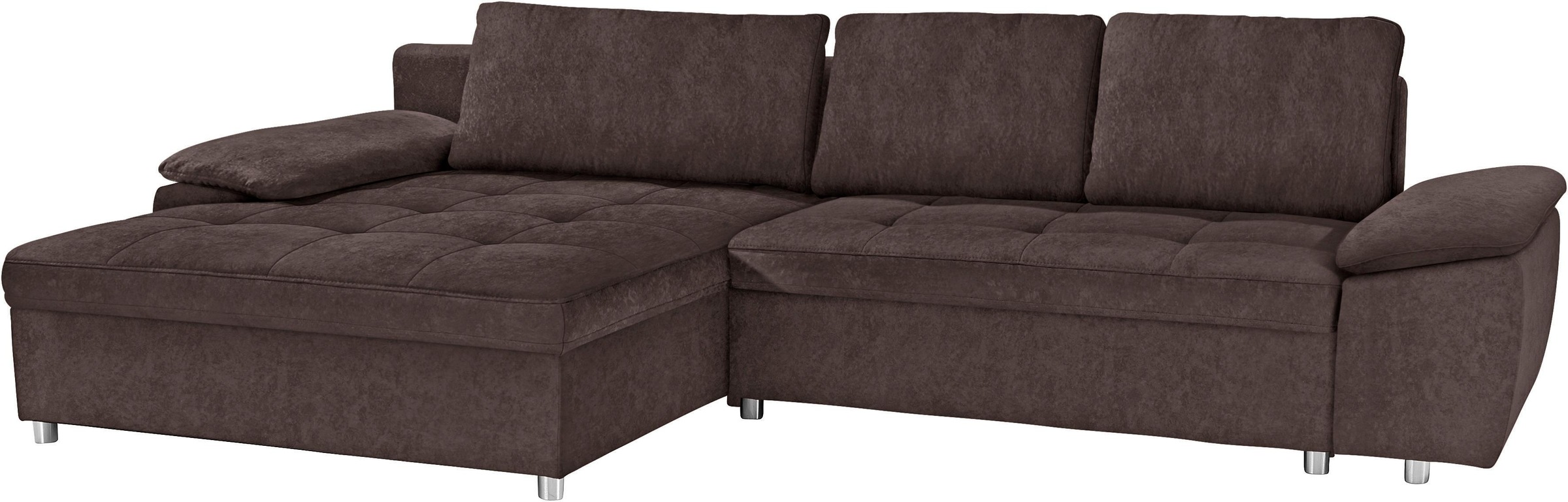 sit&more Ecksofa Labene, wahlweise mit Bettfunktion und Bettkasten, inkl. R günstig online kaufen