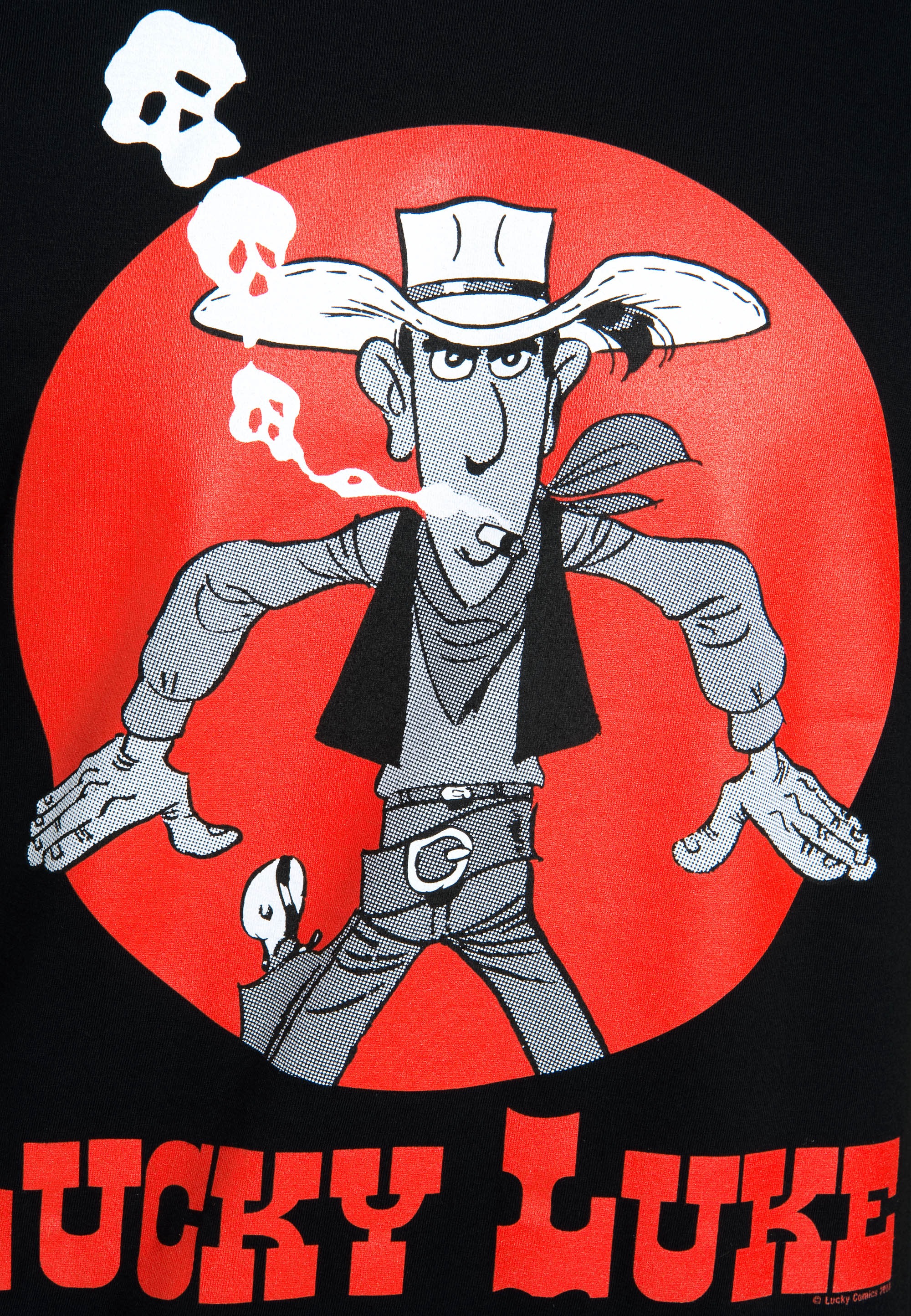 LOGOSHIRT T-Shirt »Lucky Luke - Daisy Town«, mit Lucky Luke-Print