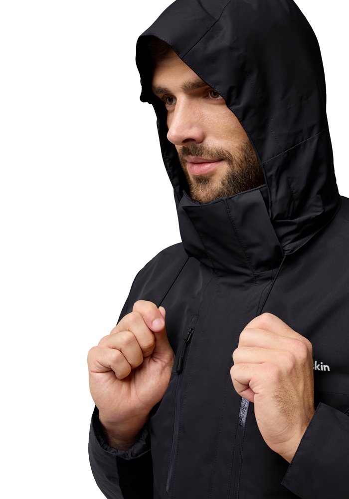Thumbnail - Jack Wolfskin 3-in-1-Funktionsjacke "JASPER 3IN1 JKT M" mit Kapuze