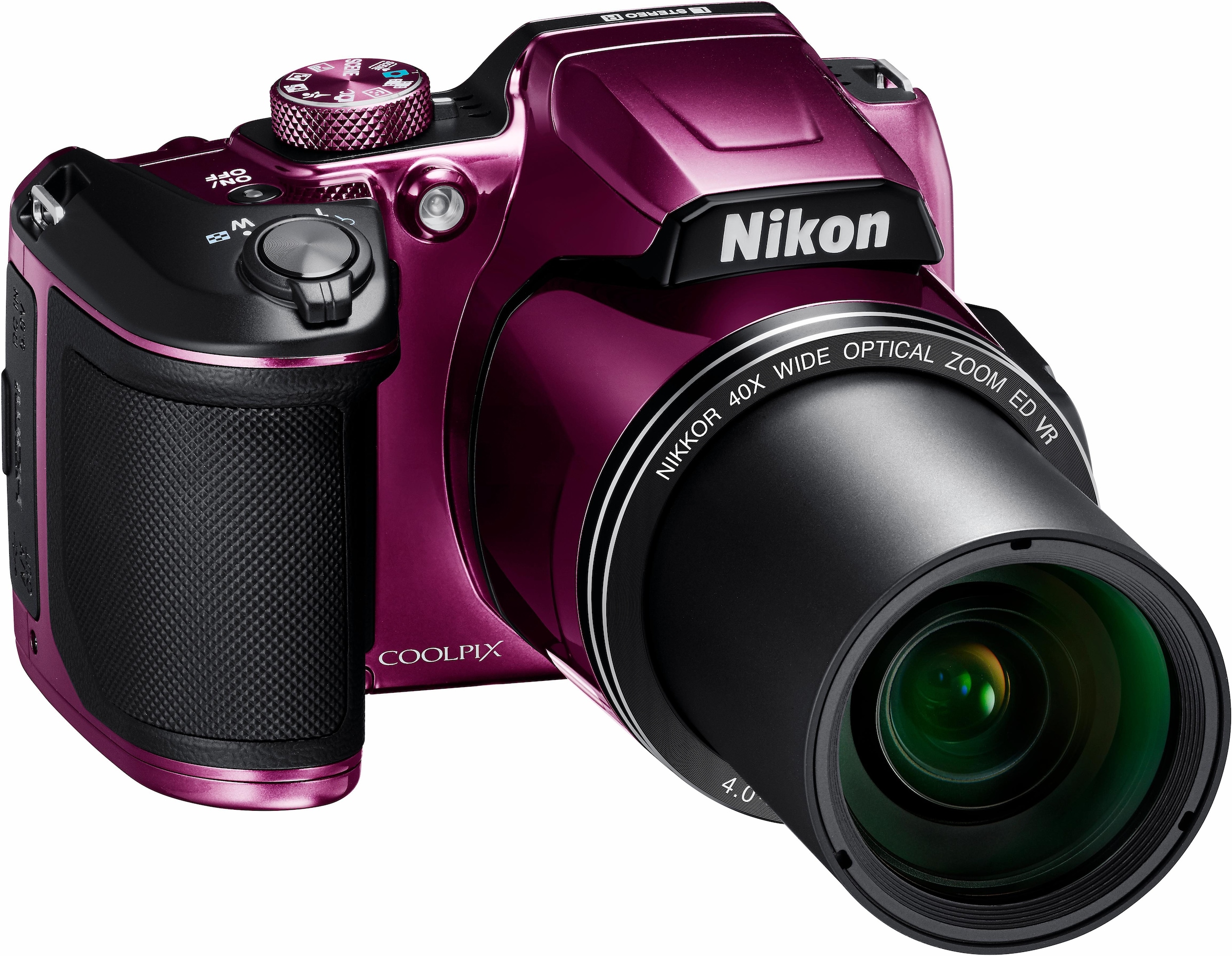 Nikon Kompaktkamera »Coolpix B500«, 16 MP, 40 fachx opt. Zoom, WLAN (Wi-Fi)-NFC-Bluetooth, 40 fach optischer Zoom