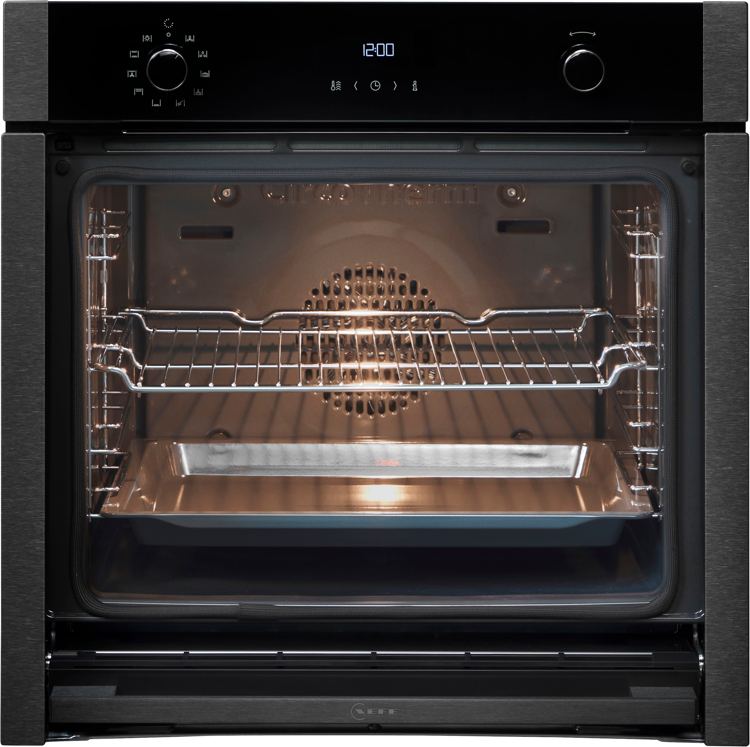 NEFF Backofen »B5ACH7AG1«, B5ACH7AG1, Pyrolyse-Selbstreinigung | BAUR