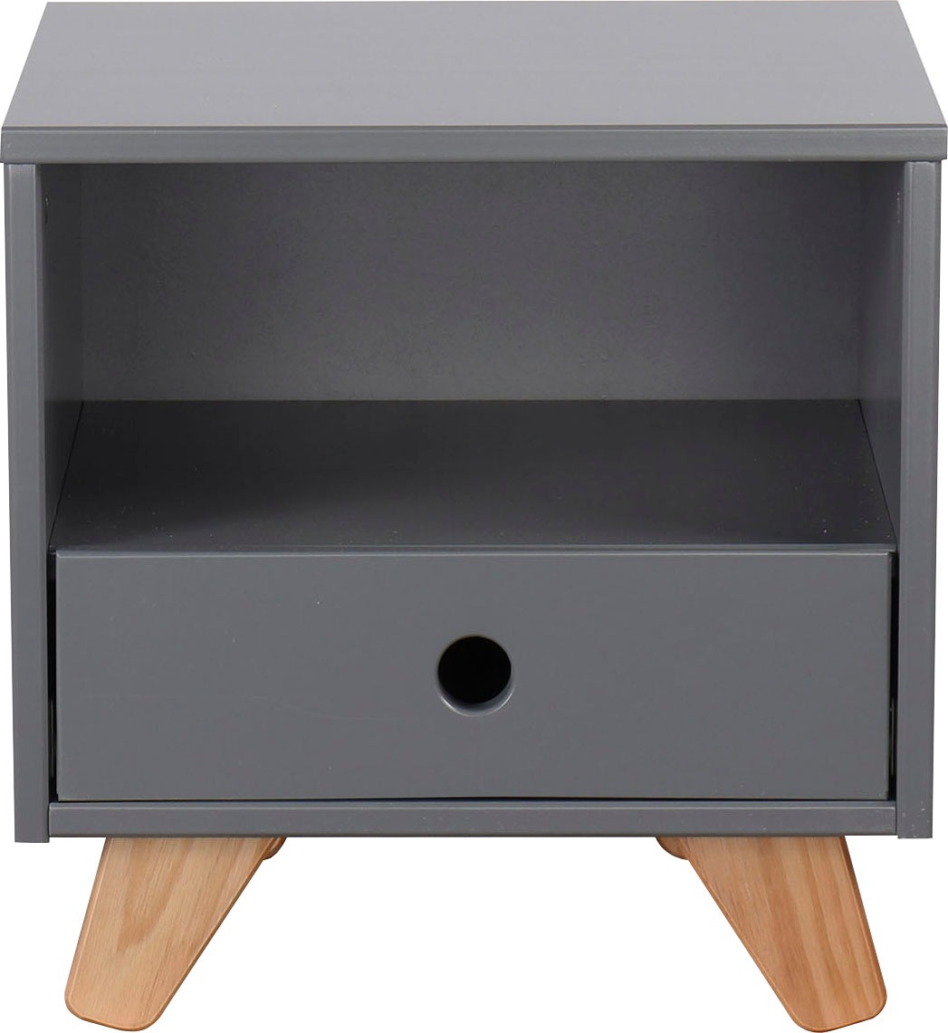 Möbilia Nachtkommode "Dolidoo" in skandinavischem Look günstig online kaufen