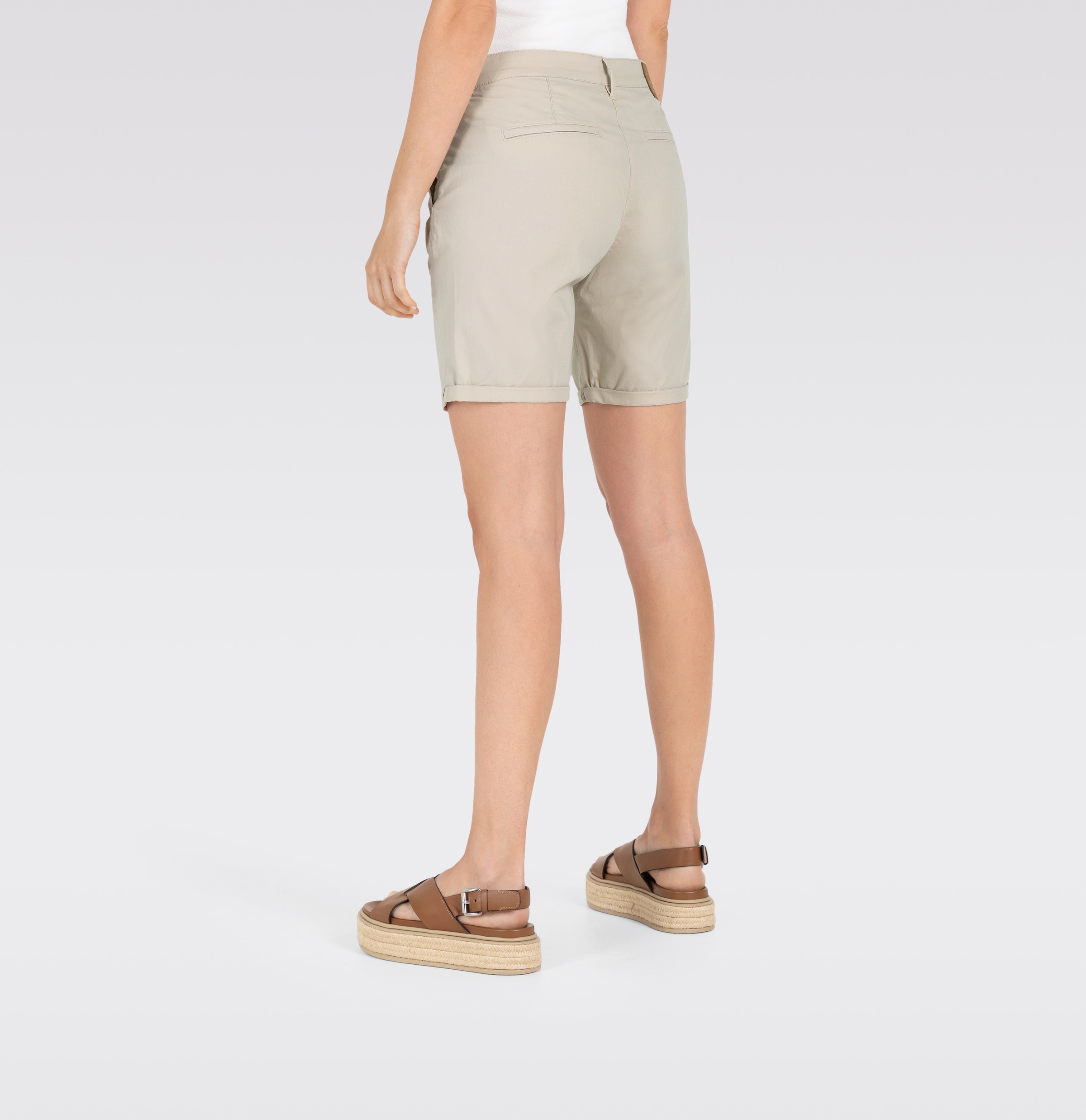 MAC Chinoshorts »Chino-Shorts«  Sommerhose Krempelbare  Shorts