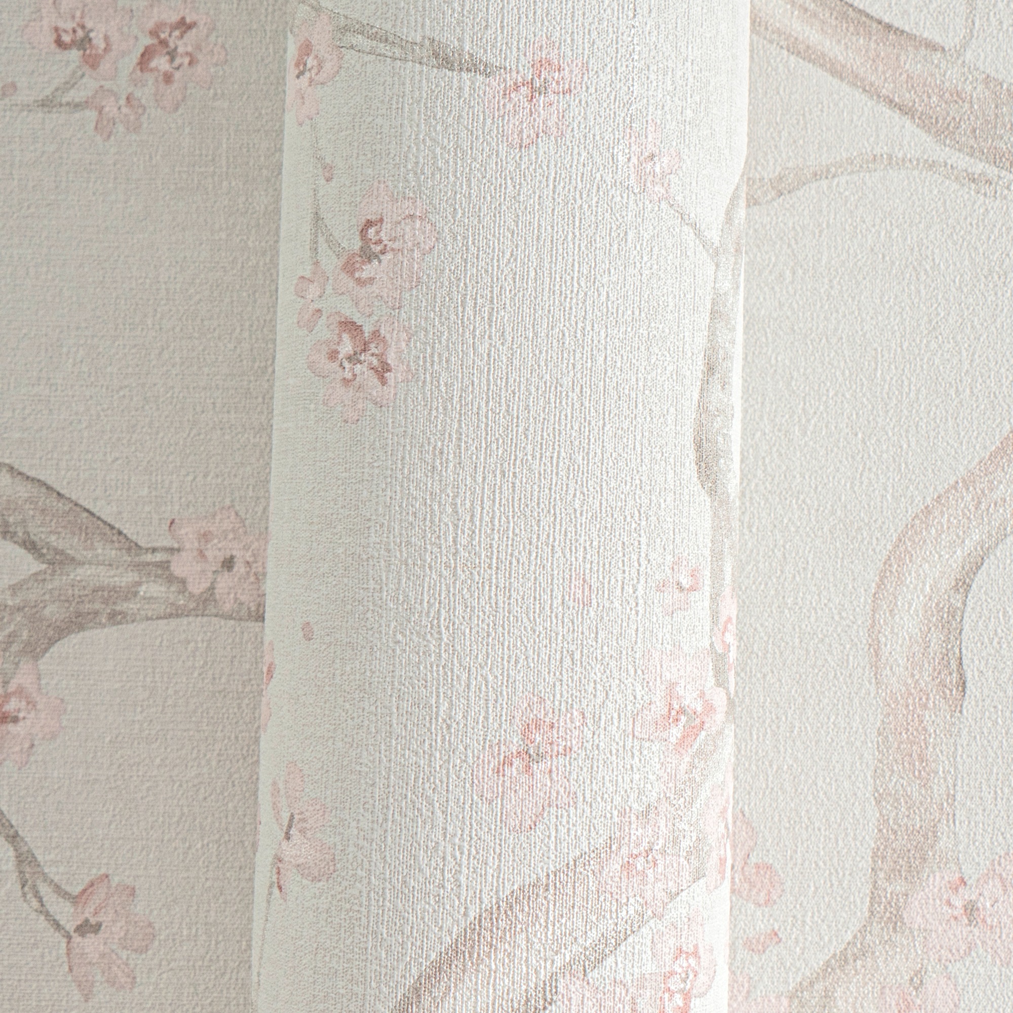 living walls Vliestapete »Blütenzweigtapete bunt Kirschblütenmotiv Asiatisch« floral strukturiert