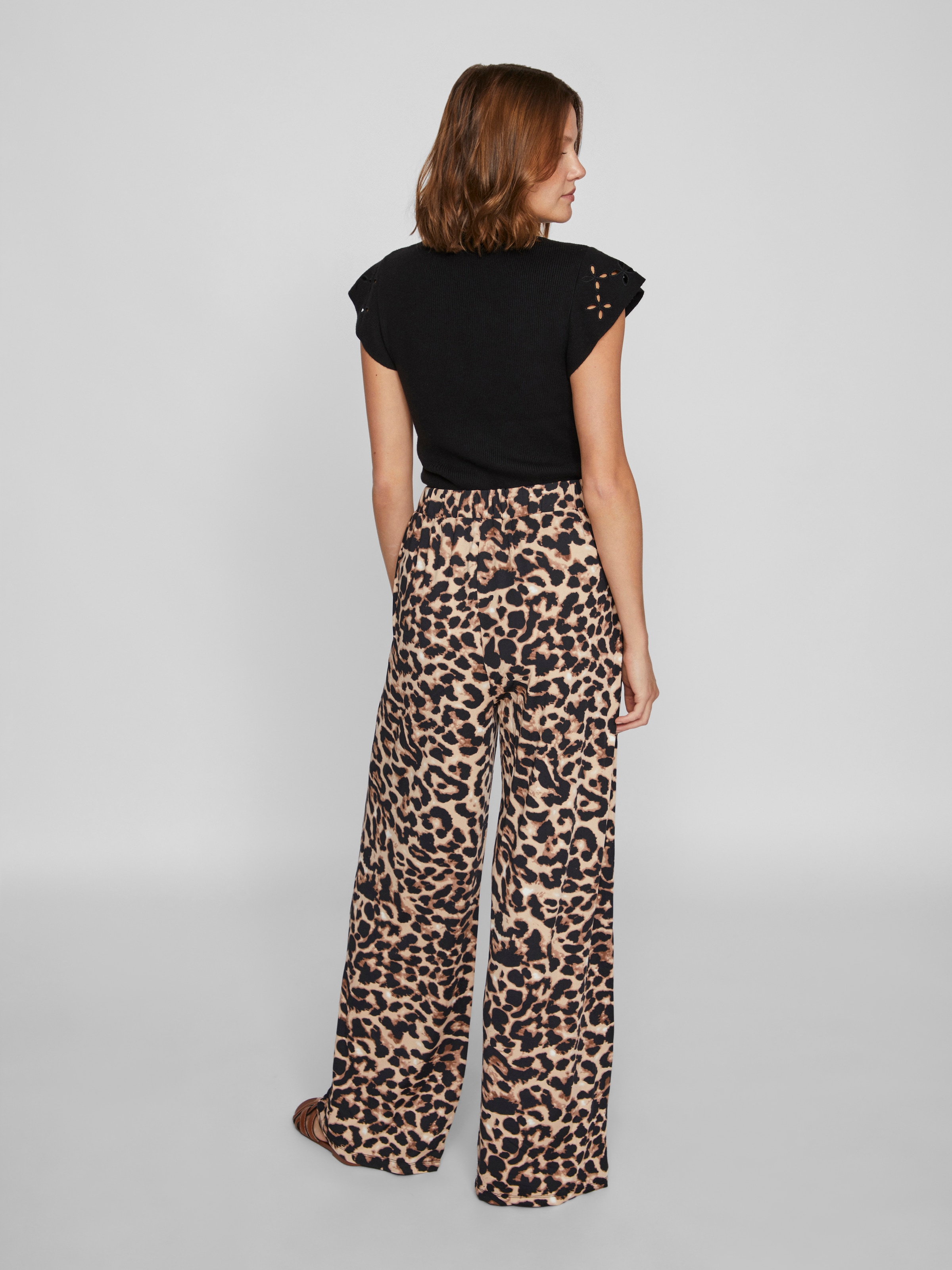 Vila Schlupfhose »VILEOA RW WIDE PANTS - NOOS«