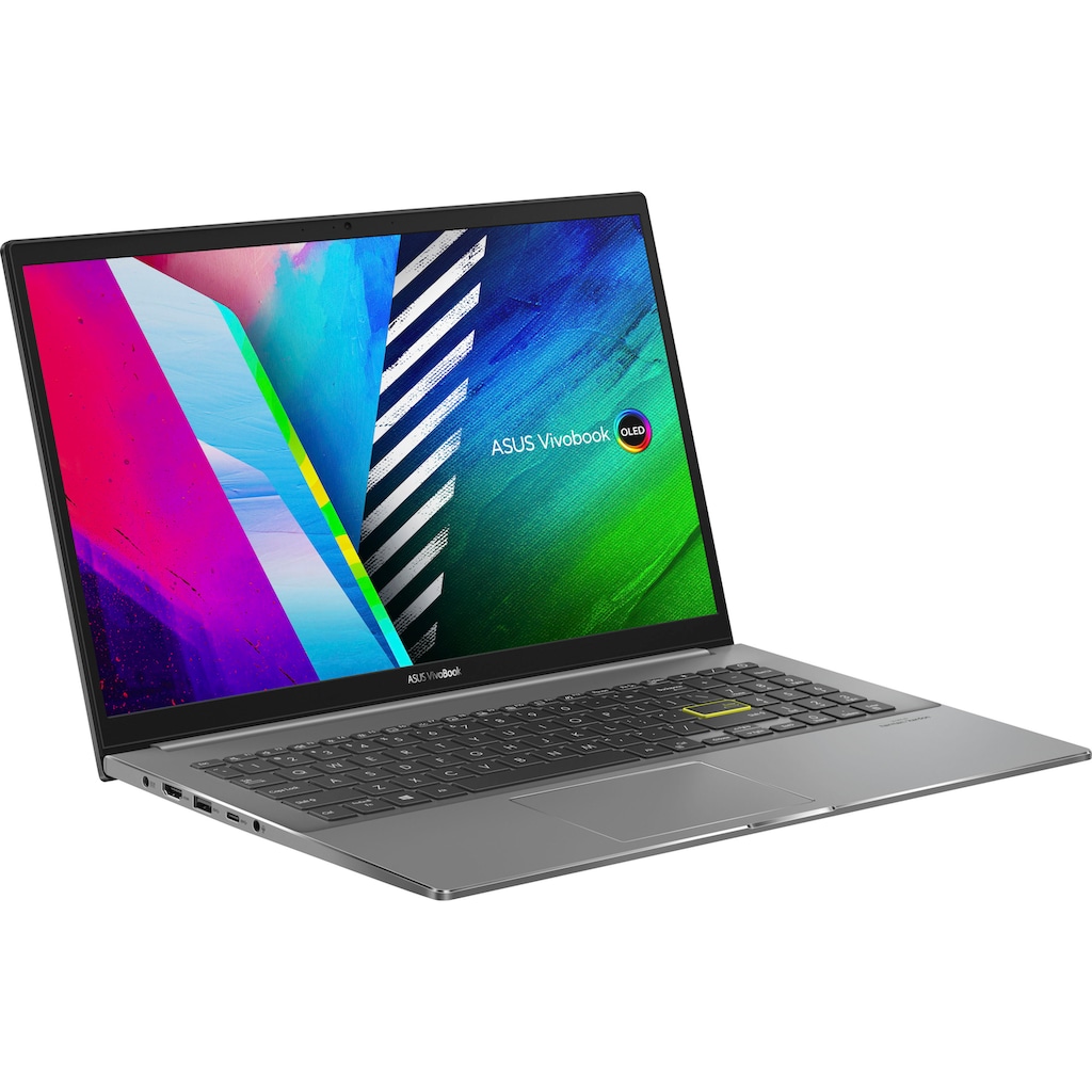 Asus Notebook »Vivobook S15 OLED S533EA-L1976T«, 39,6 cm, / 15,6 Zoll, Intel, Core i7, Iris Xe Graphics, 512 GB SSD