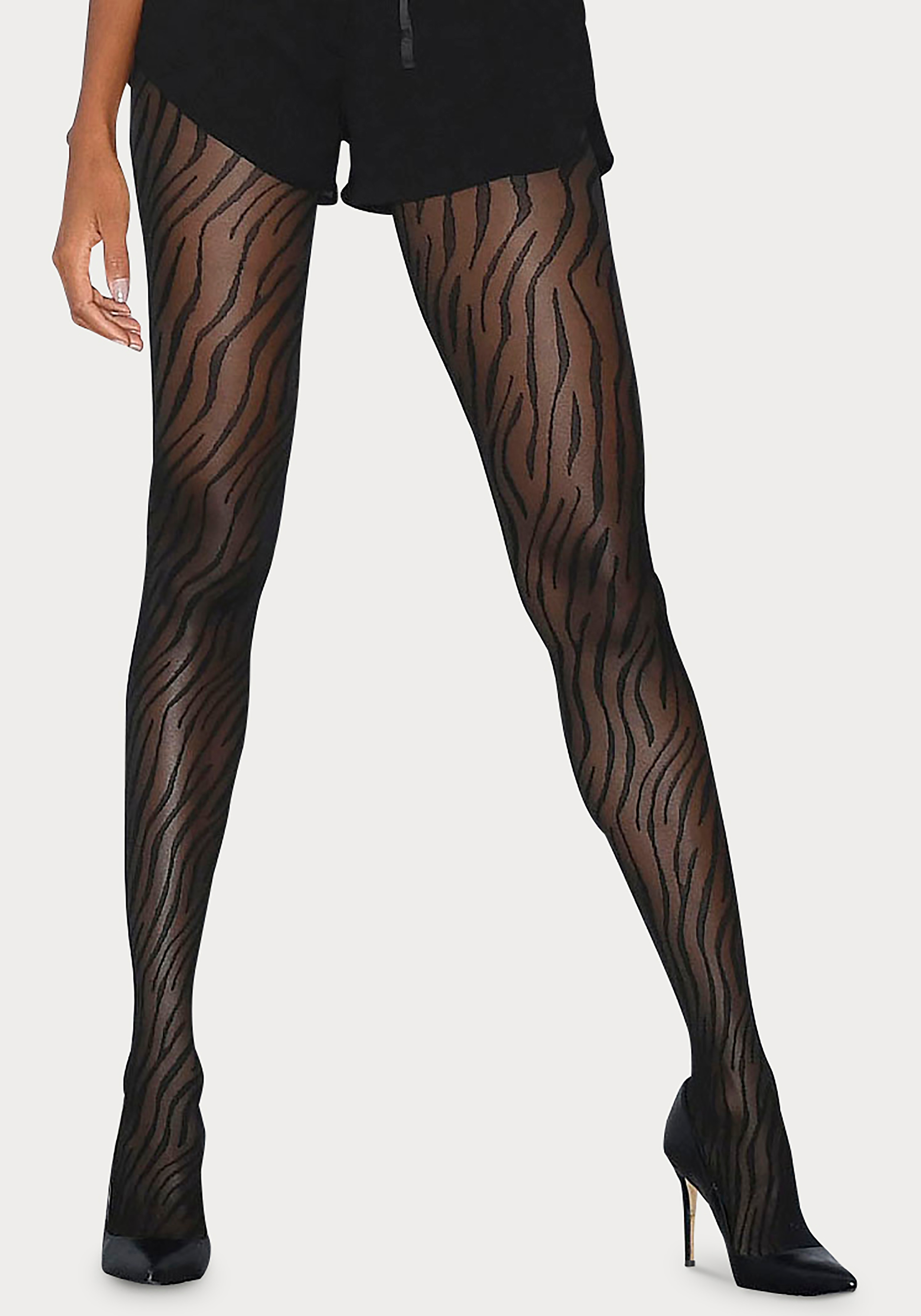 petite fleur gold by Lascana Feinstrumpfhose 20 DEN mit animal Print
