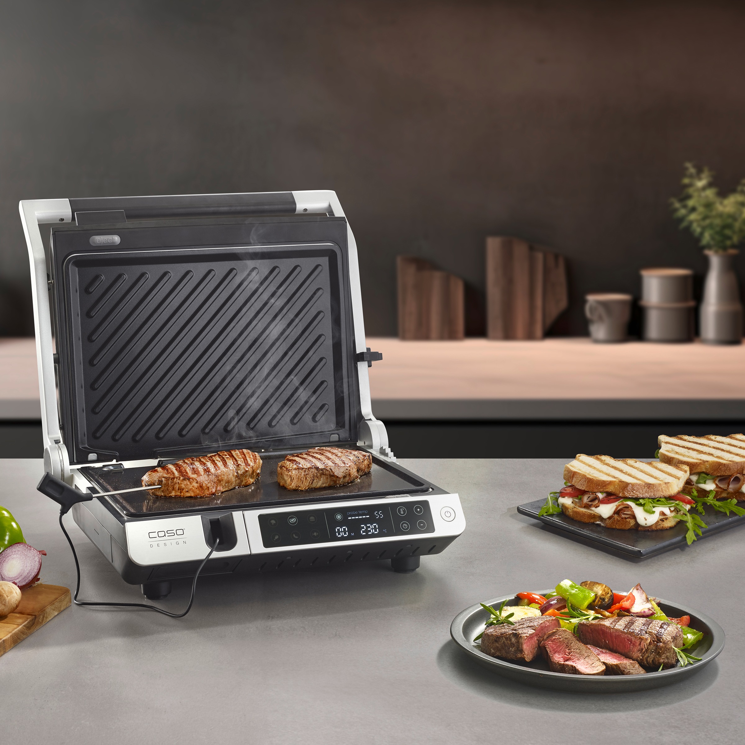 Caso Elektrogrill »2838 CASO SteakMaster Pro«, 2000 W, 2838 CASO SteakMaster Pro