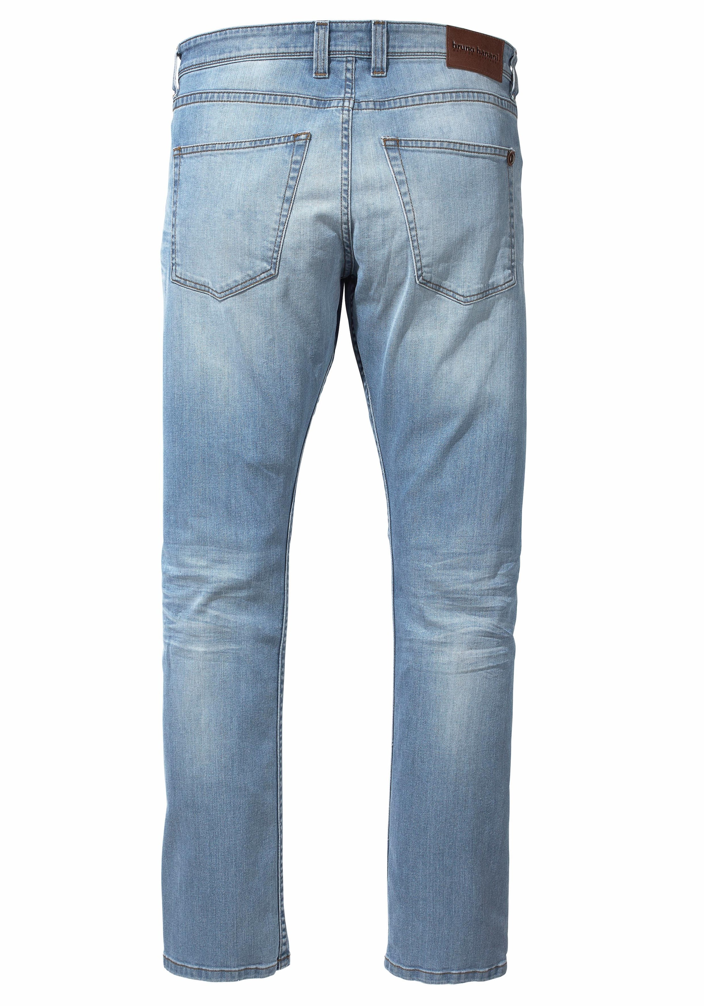 Bruno Banani Slim-fit-Jeans »Jimmy (Stretch)«, schmale Beinform, niedrige Leibhöhe, mit Button-Fly