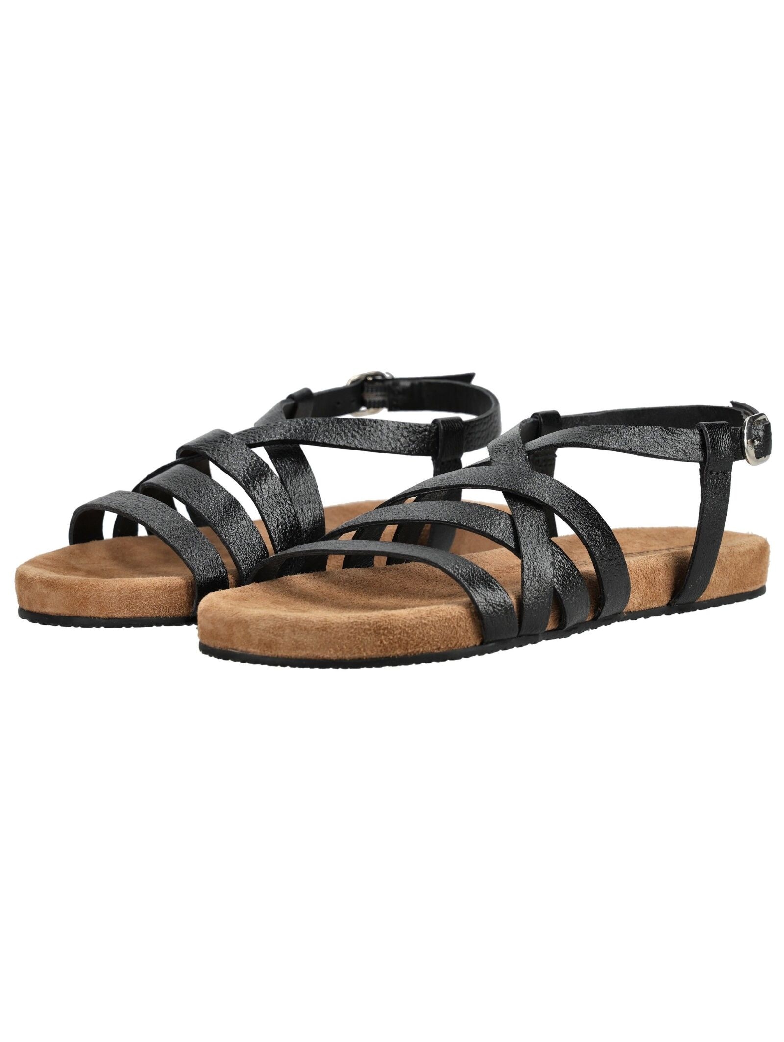 Lazamani Riemchensandale »Lazamani Sandalen Leder/Textil«