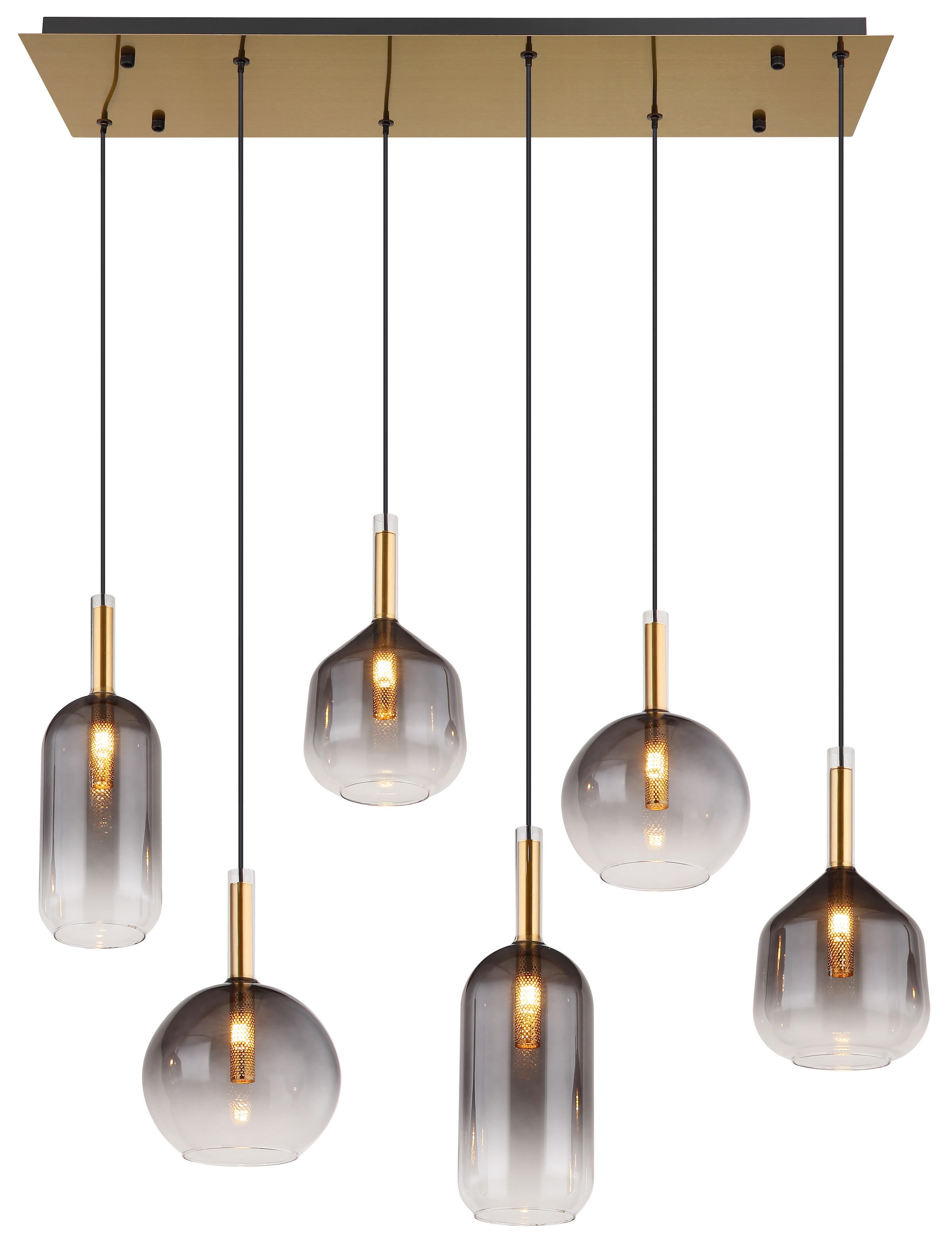 GLOBO LIGHTING Hängeleuchte »ELISABETH« G9 1 Stk. Hängelampe Esszimmer-Leuchte Esstischleuchte Wohnzimmer